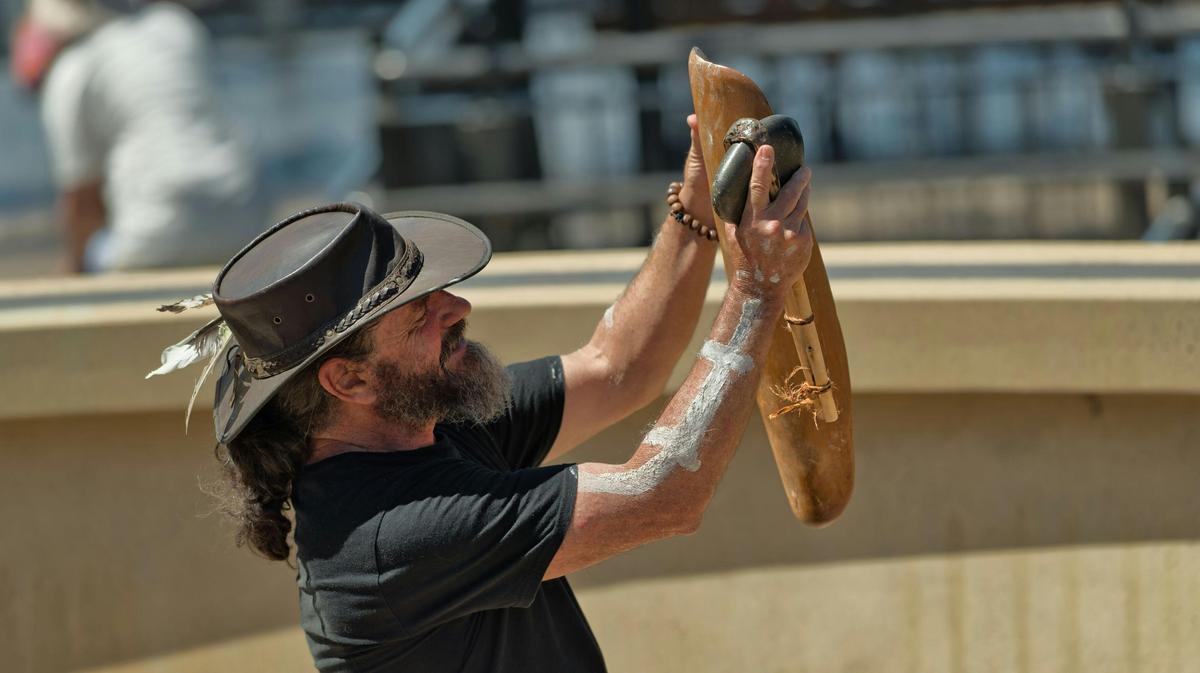 Dharug Educator Uncle Chris Tobin