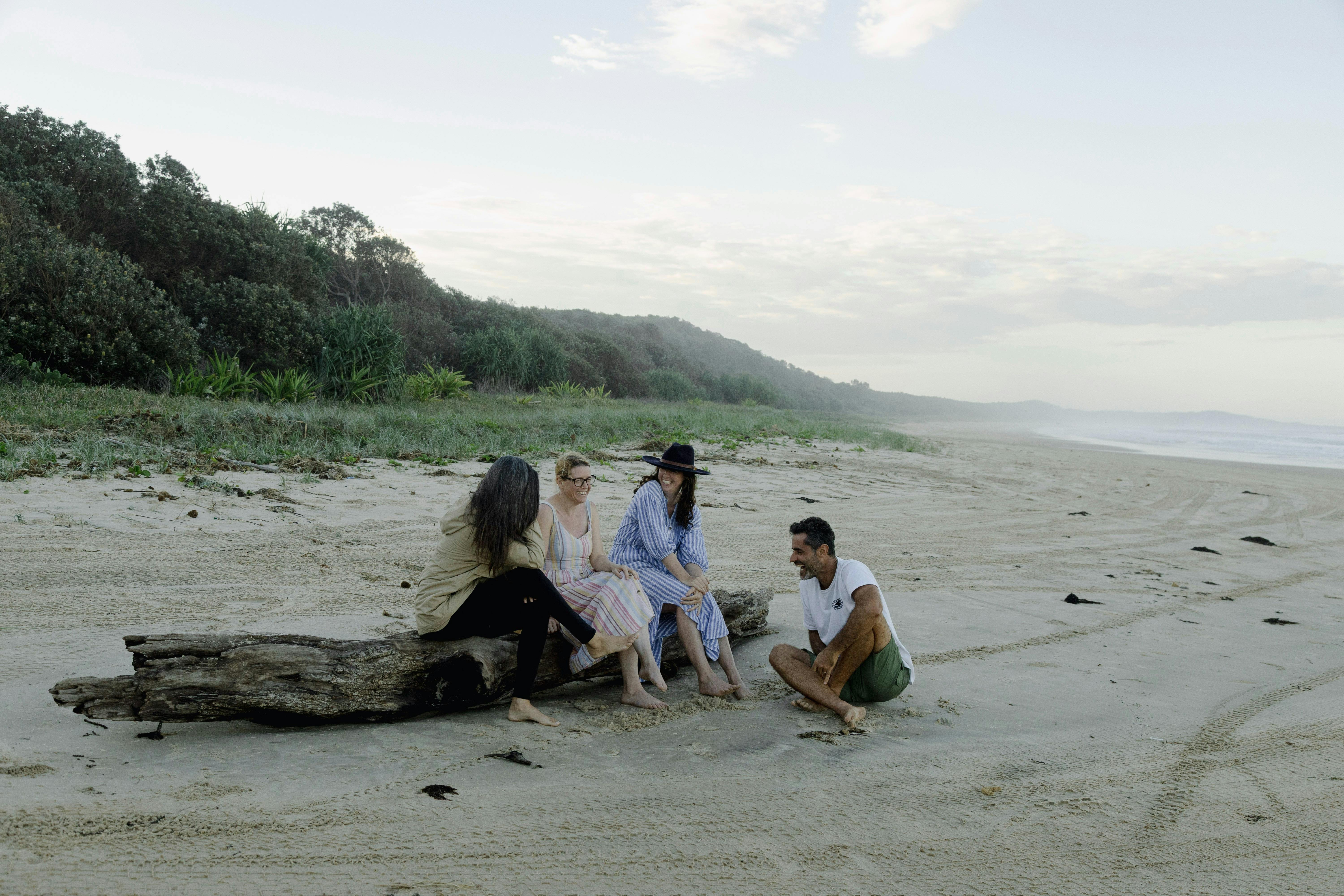 Evenings on the beach