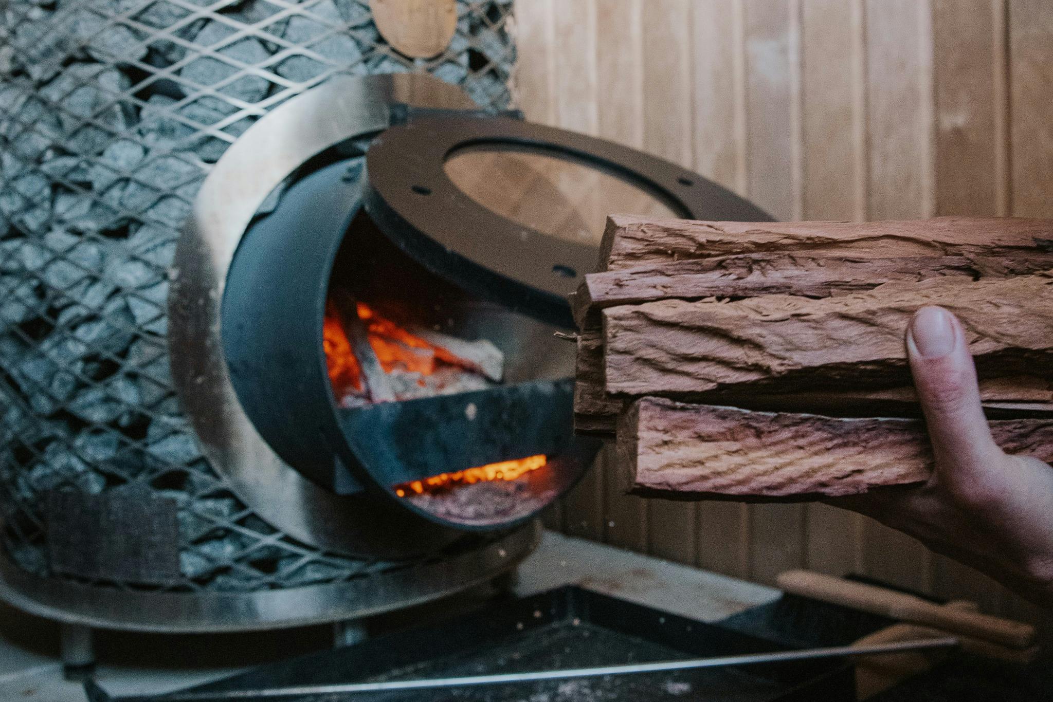 Woodfire Finish Sauna