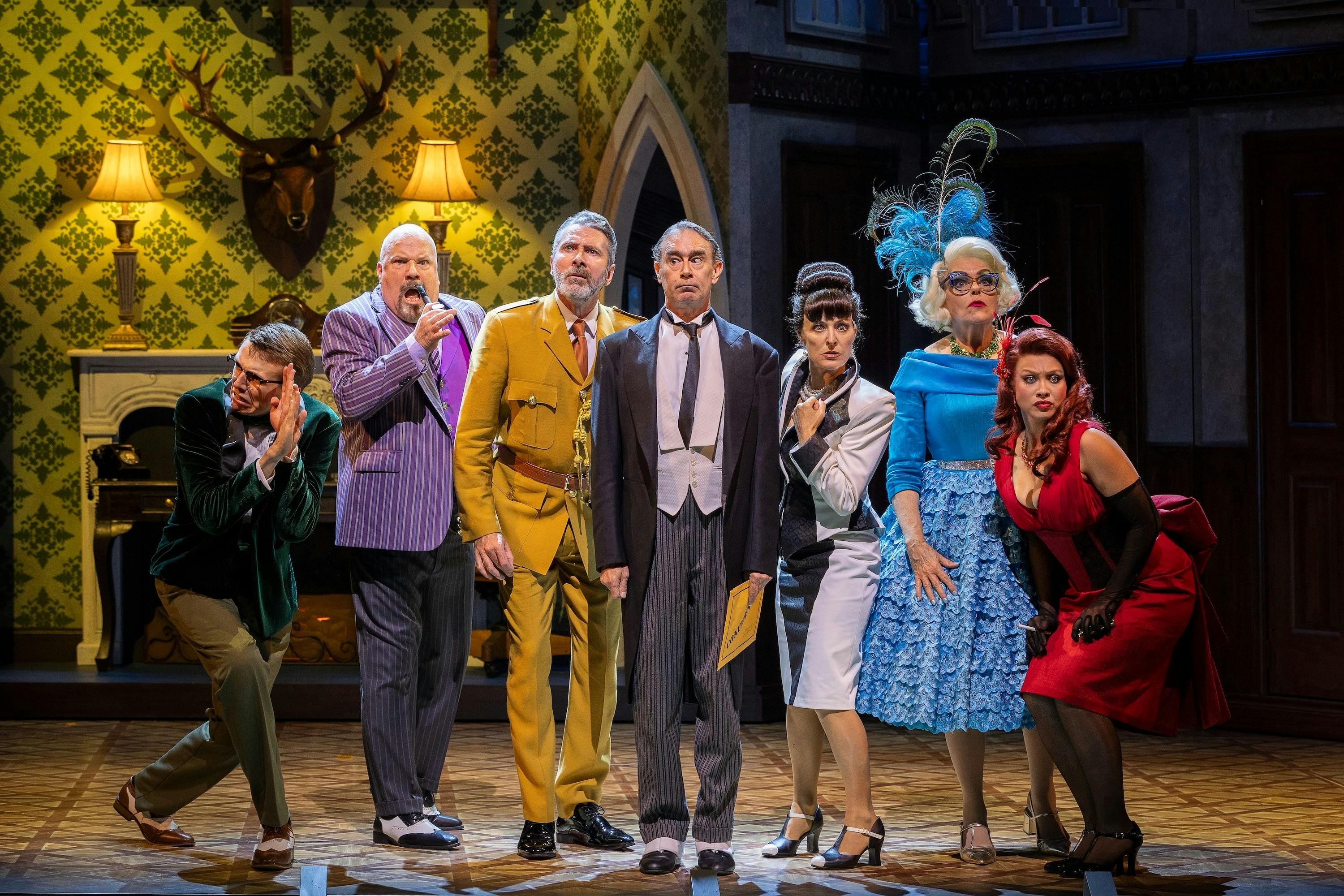 Cast of Cluedo The Play