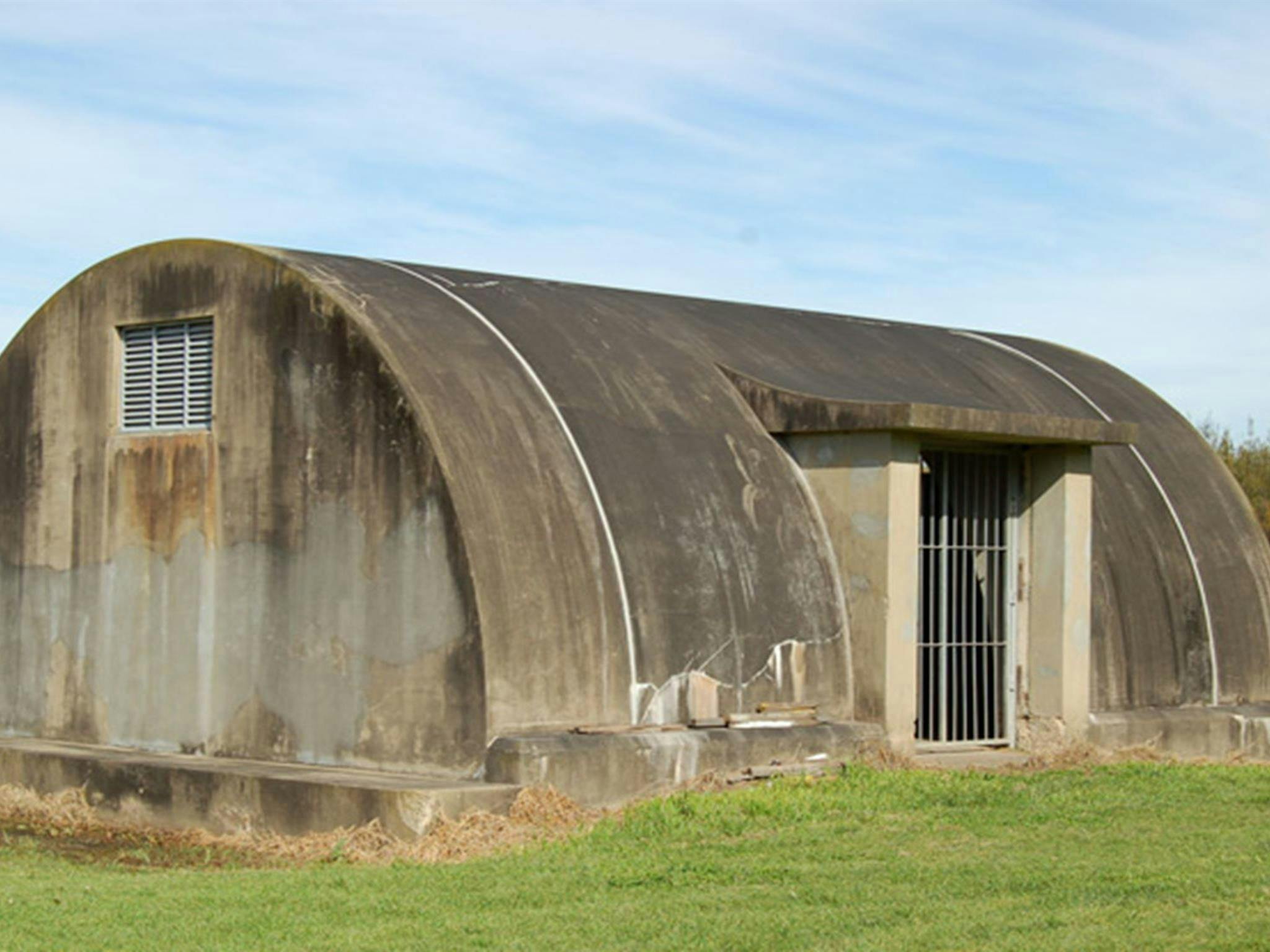 WWII Radar Station, Hunter Wetlands National Park. Photo: Susan Davis/OEH