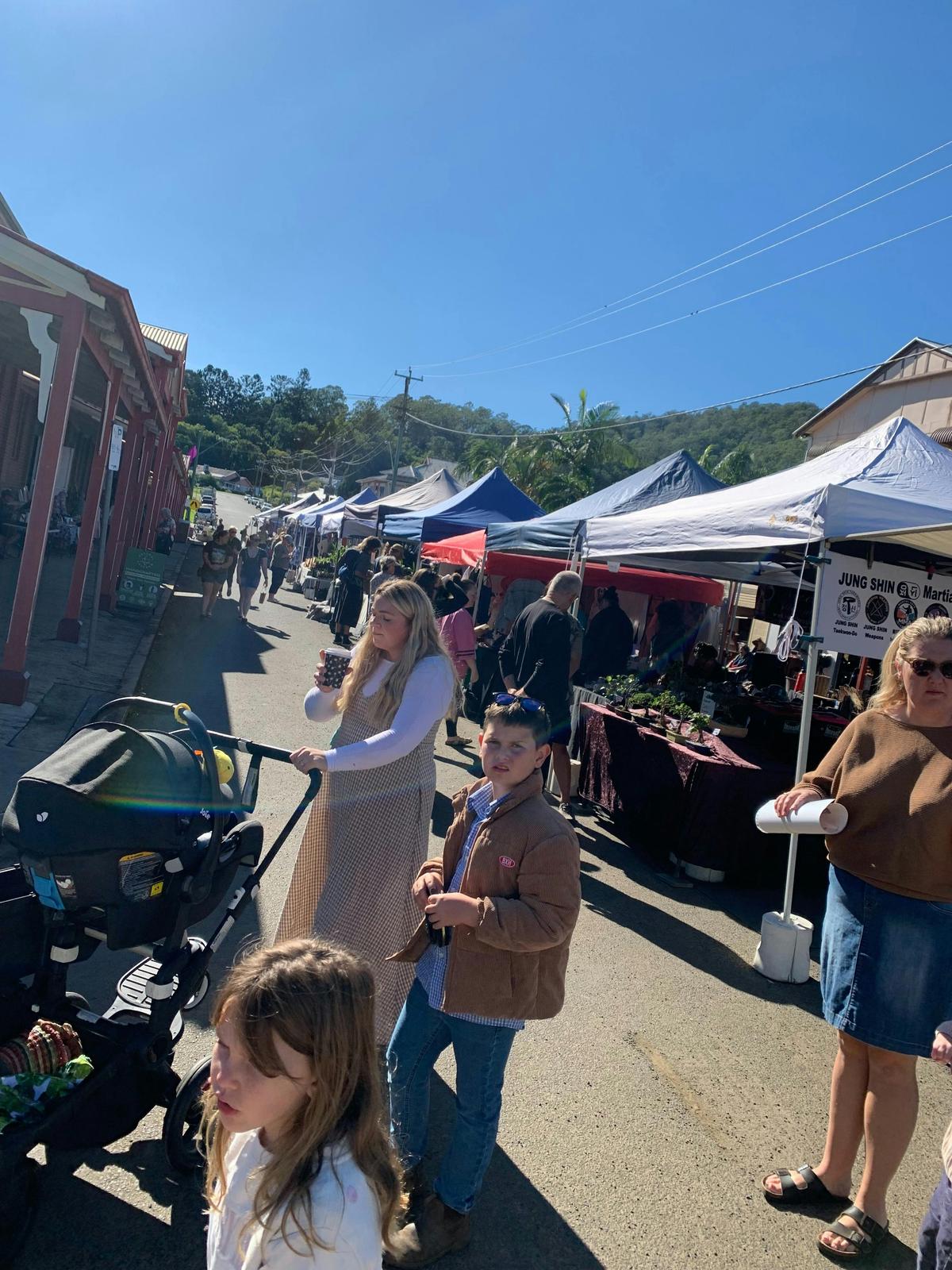 Kyogle Bazaar Stalls at Stratheden Street Markets