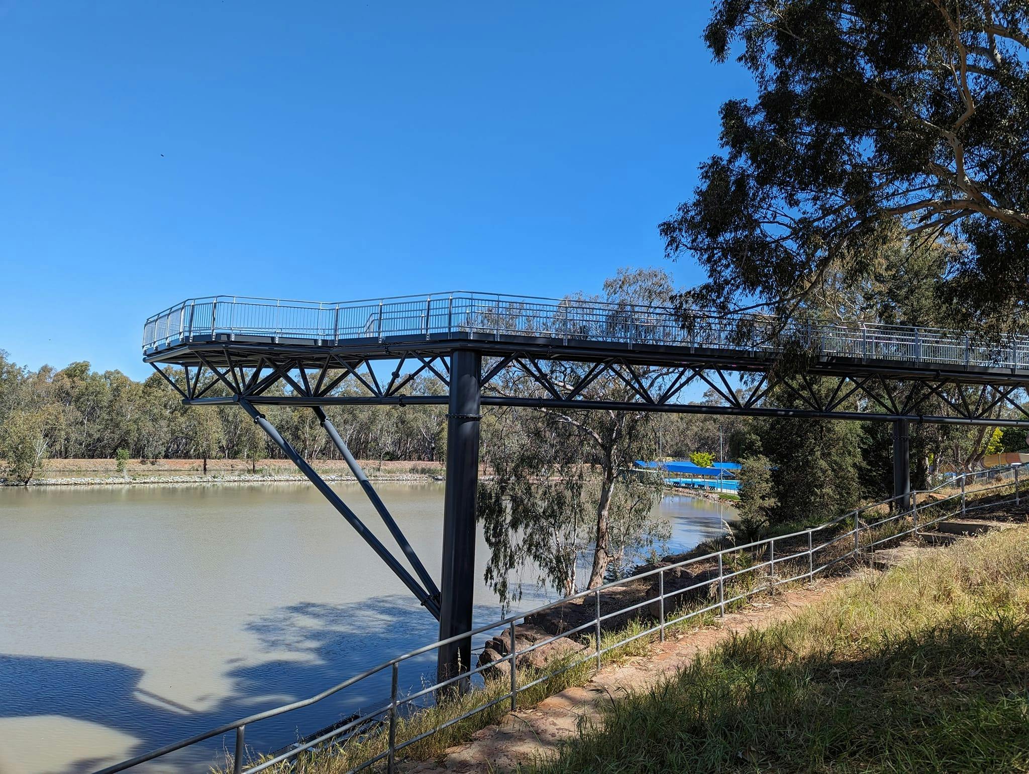 Lake Talbot Skywalk, Narrandera NSW
