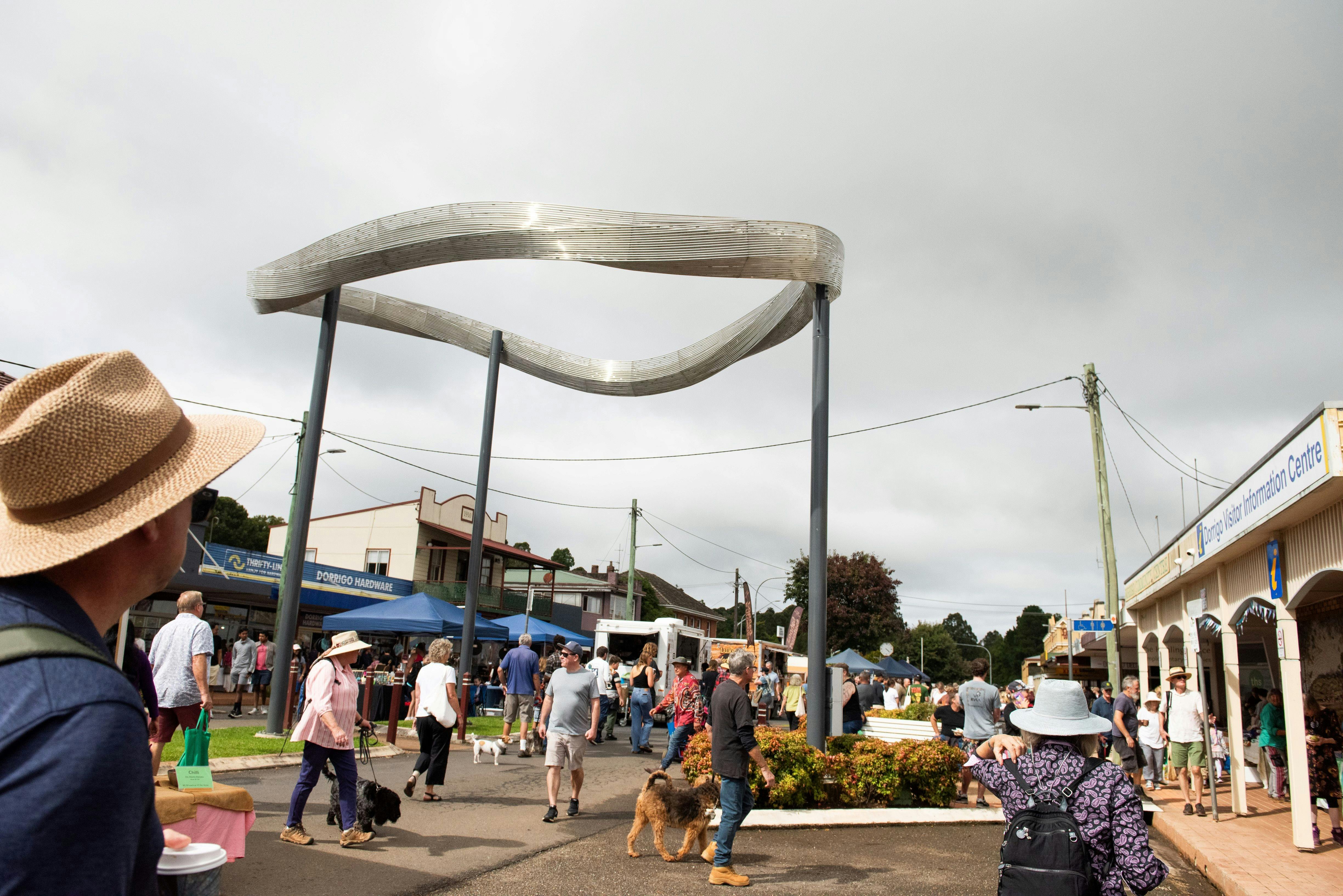 Street photo Dorrigo Handmade Markets