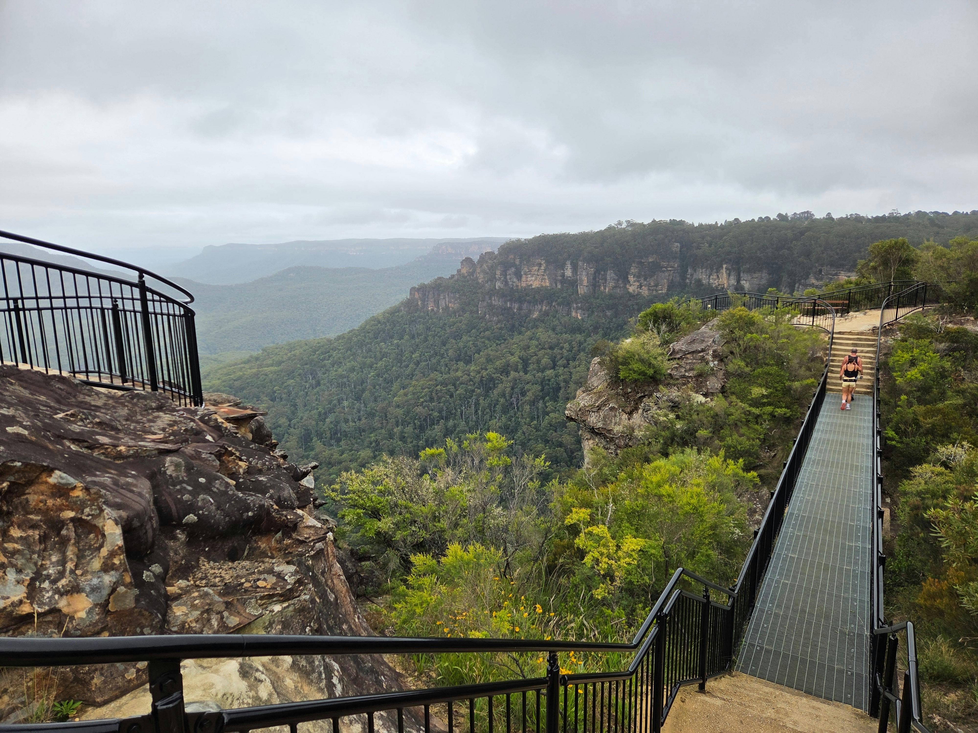 Buttenshaw Bridge on the Grand Cliff Top Walk