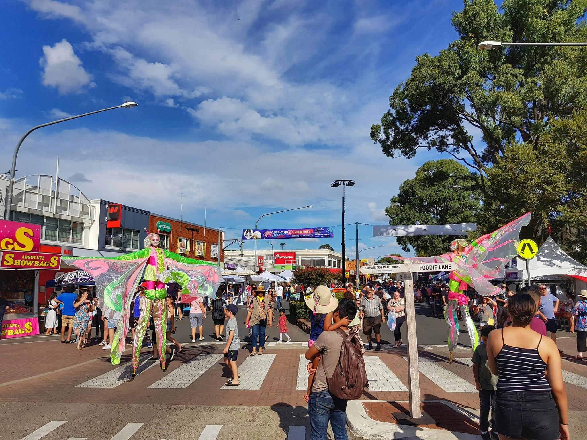 Ingleburn Alive event on Oxford Street Ingleburn