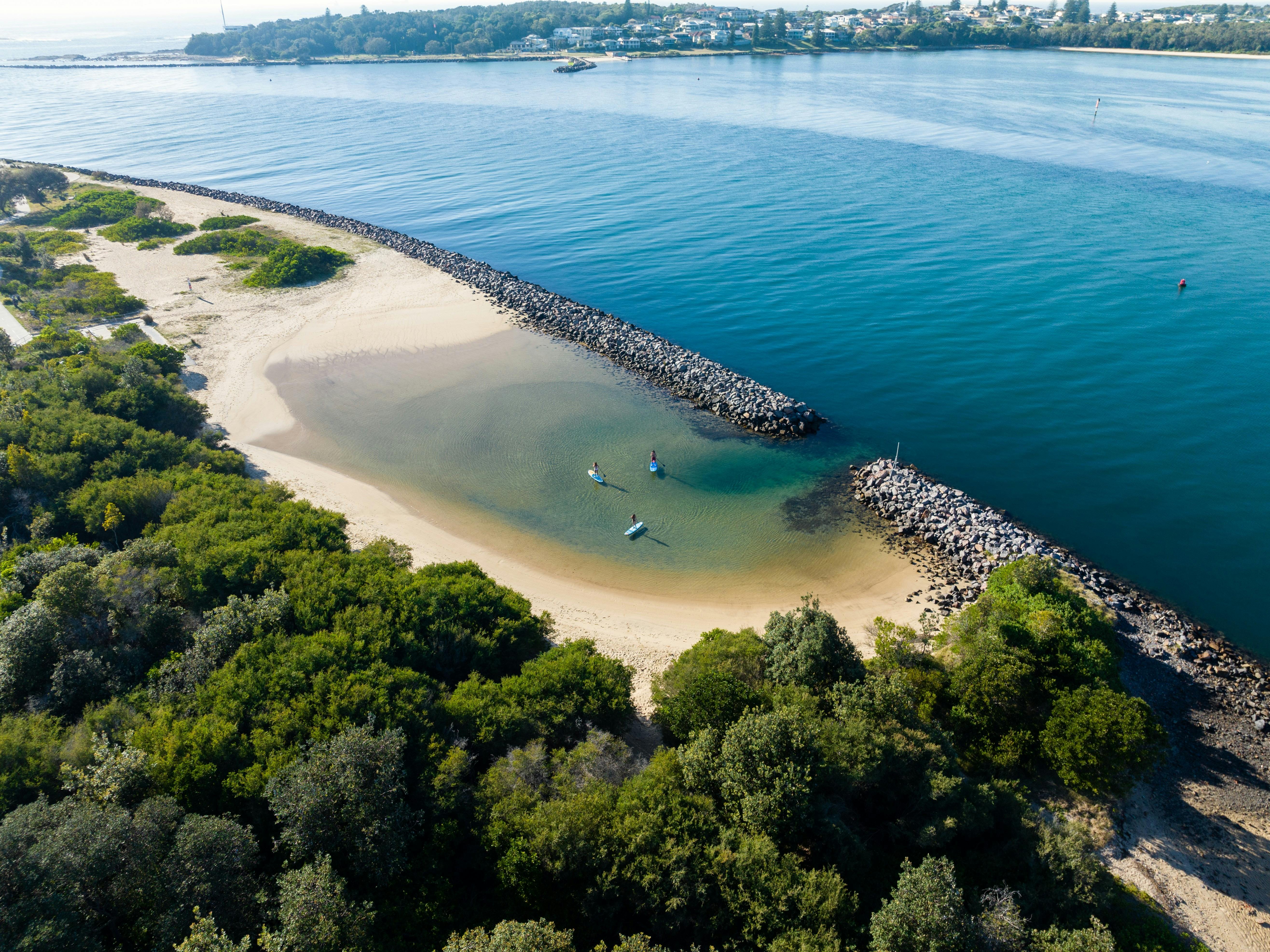 Arial shot Grannies Pool