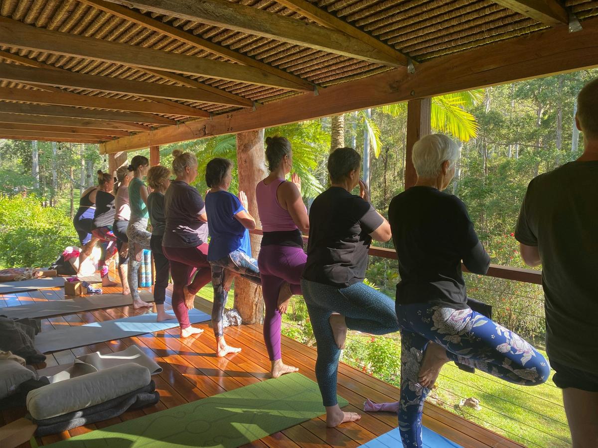 Yoga class