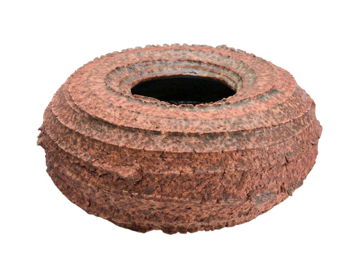 reCLAYm Toroid Vase by JOHN DALY