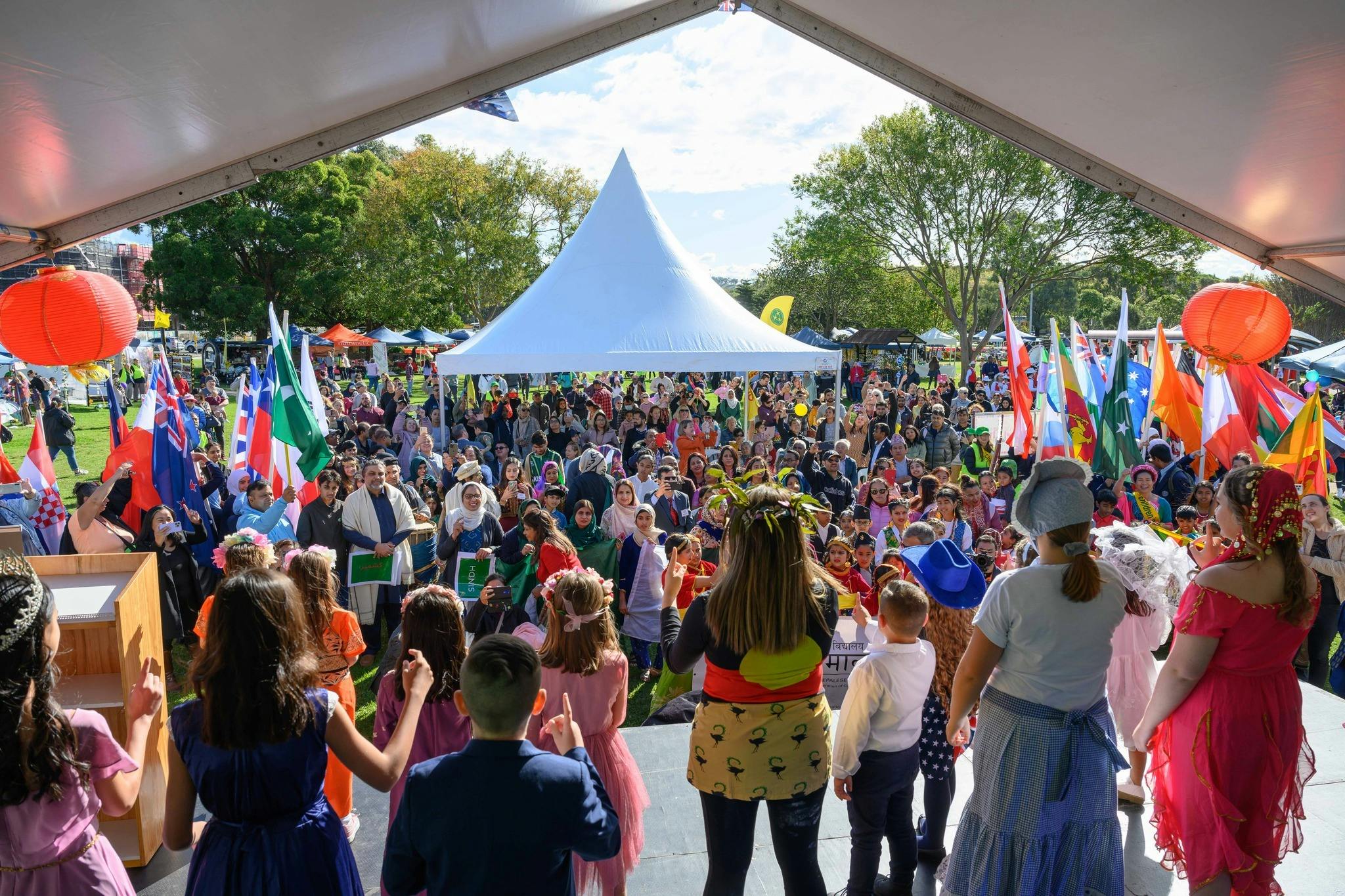 Childrens Festival Crowd