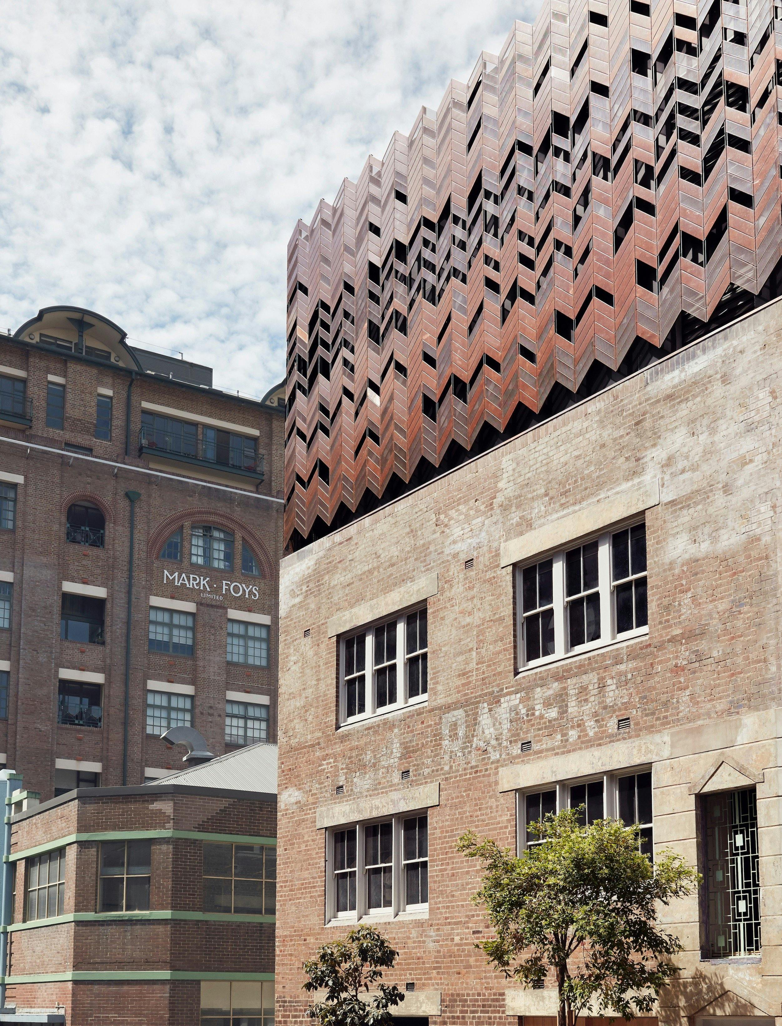 The exterior of Paramount House Hotel