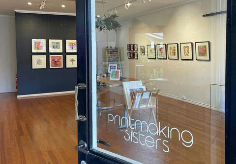 Printmaking Sisters