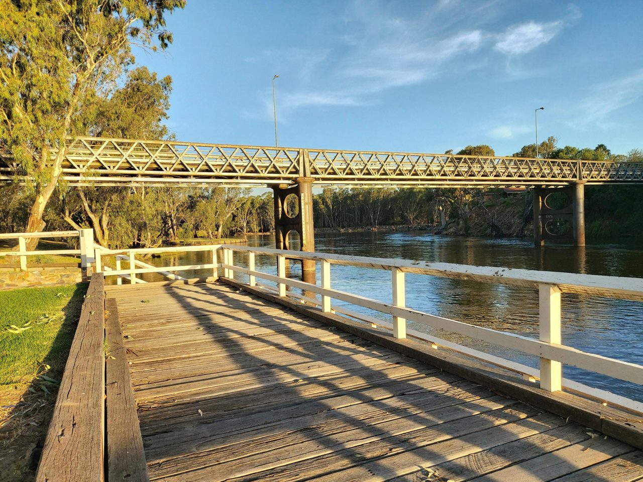 View of John Foord Bridge from the Jetty