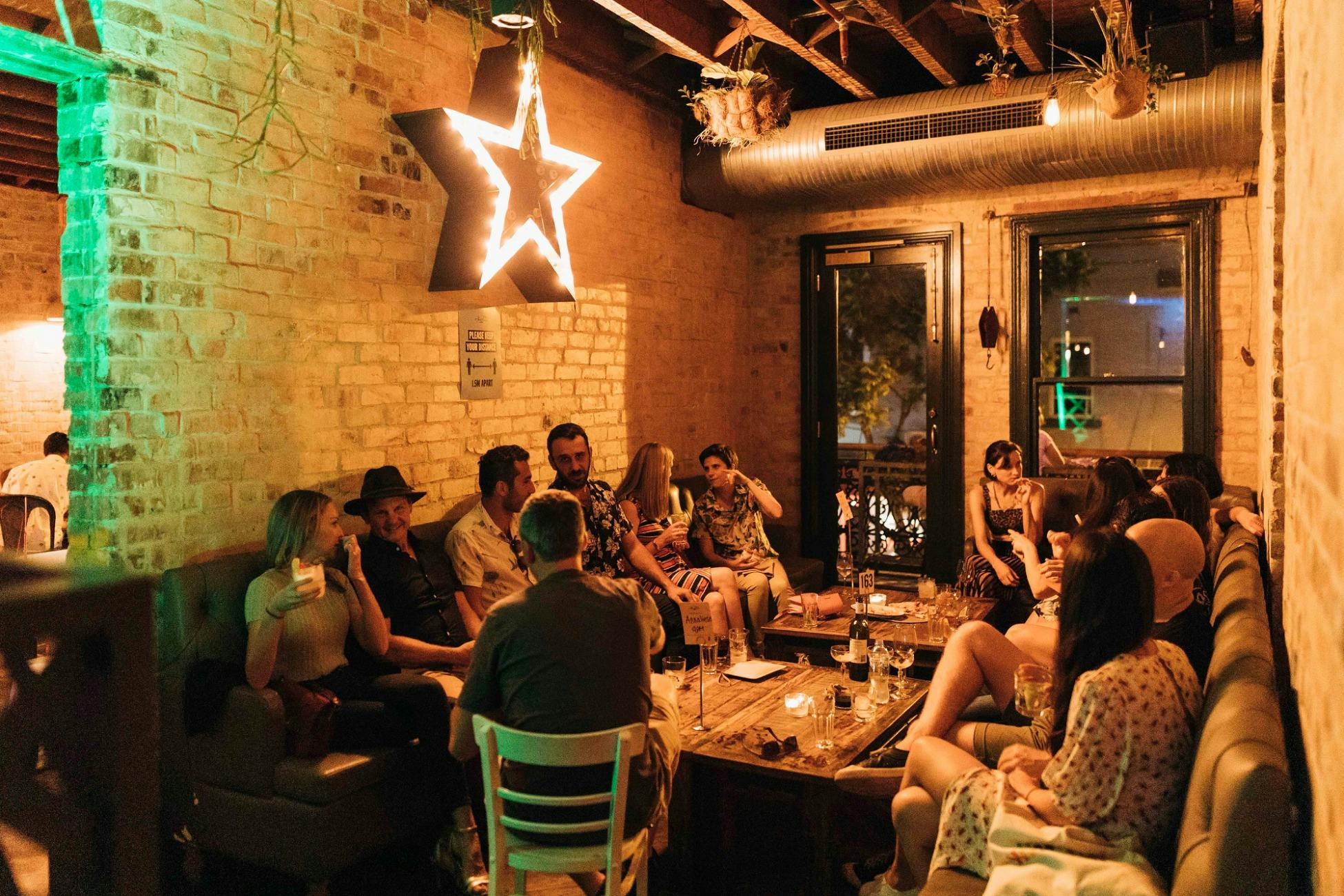 Newtown Hotel reading room