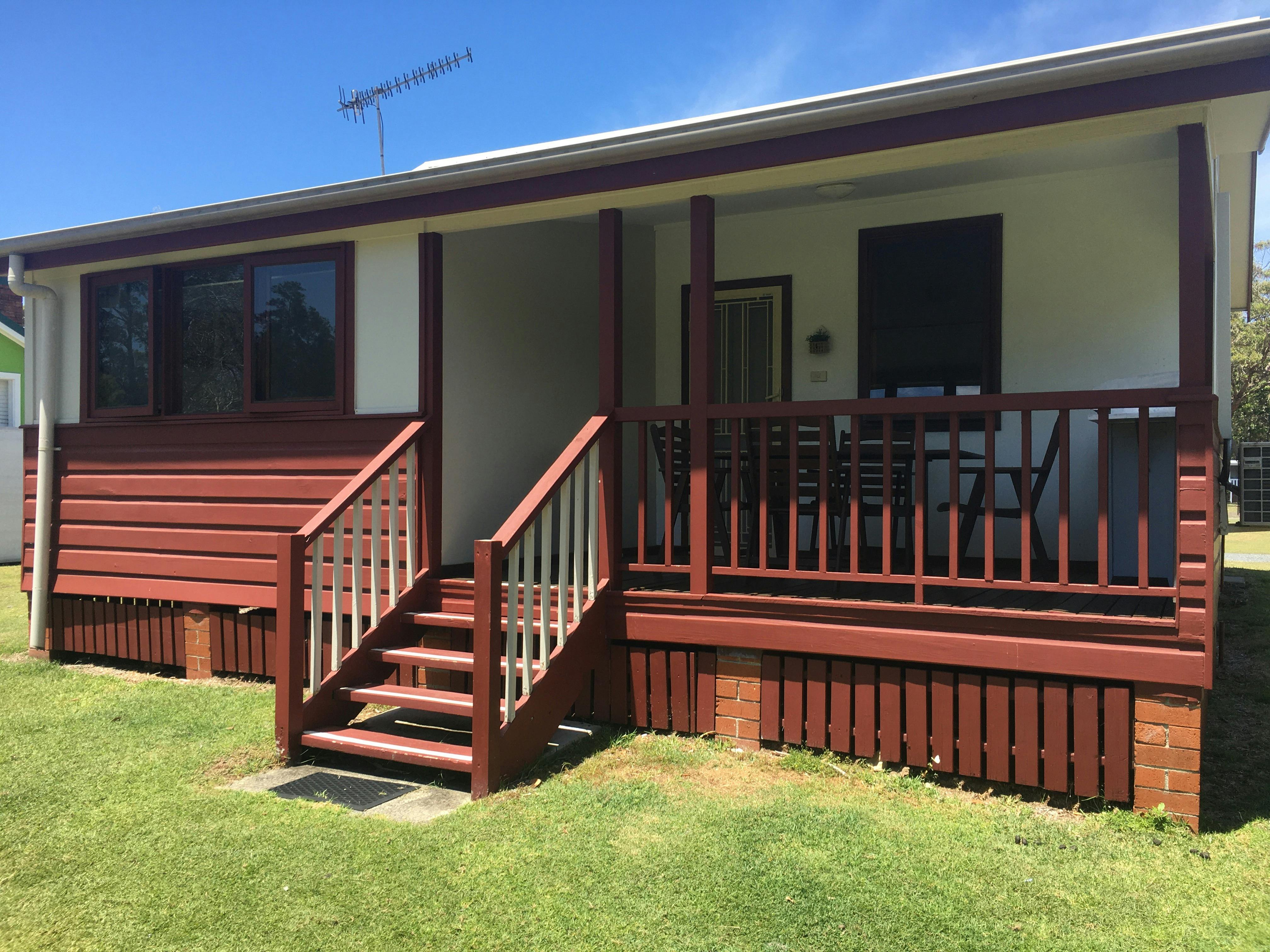 Hertiage Cabins with deck