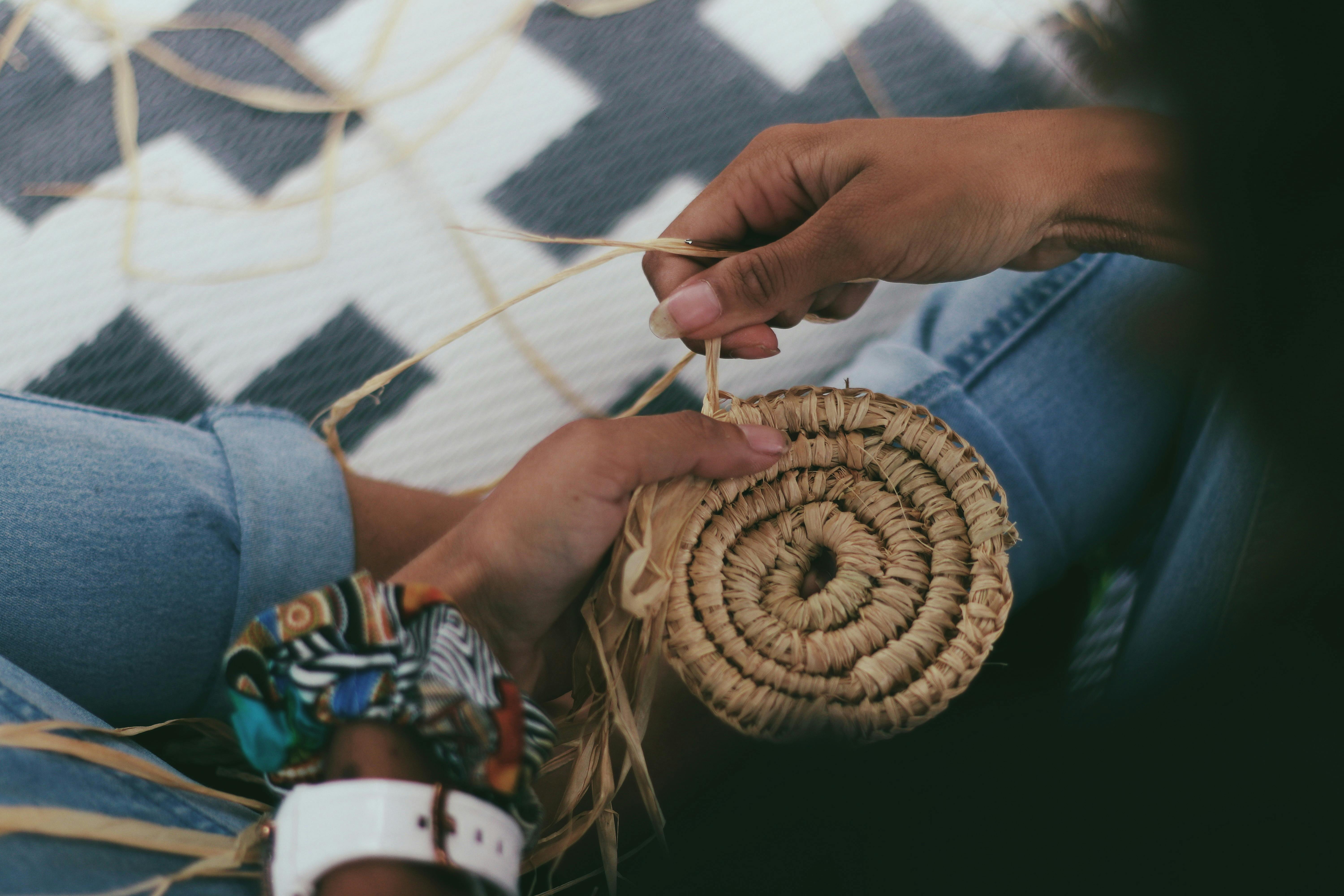 Plunge Festival events include workshops where you can learn artforms from weaving to mosaics