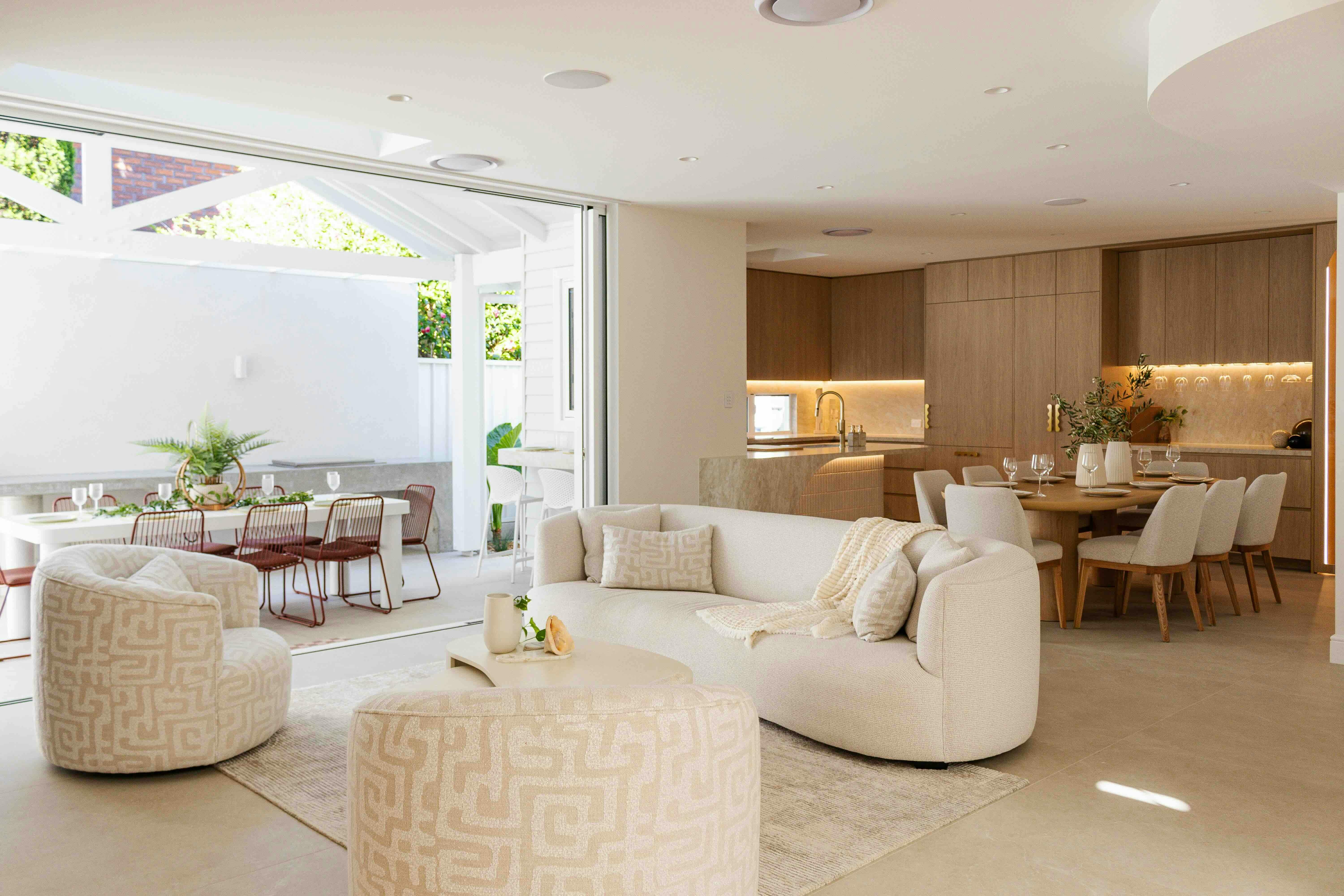 Sestra Beach House Fingal Bay Open Plan Living