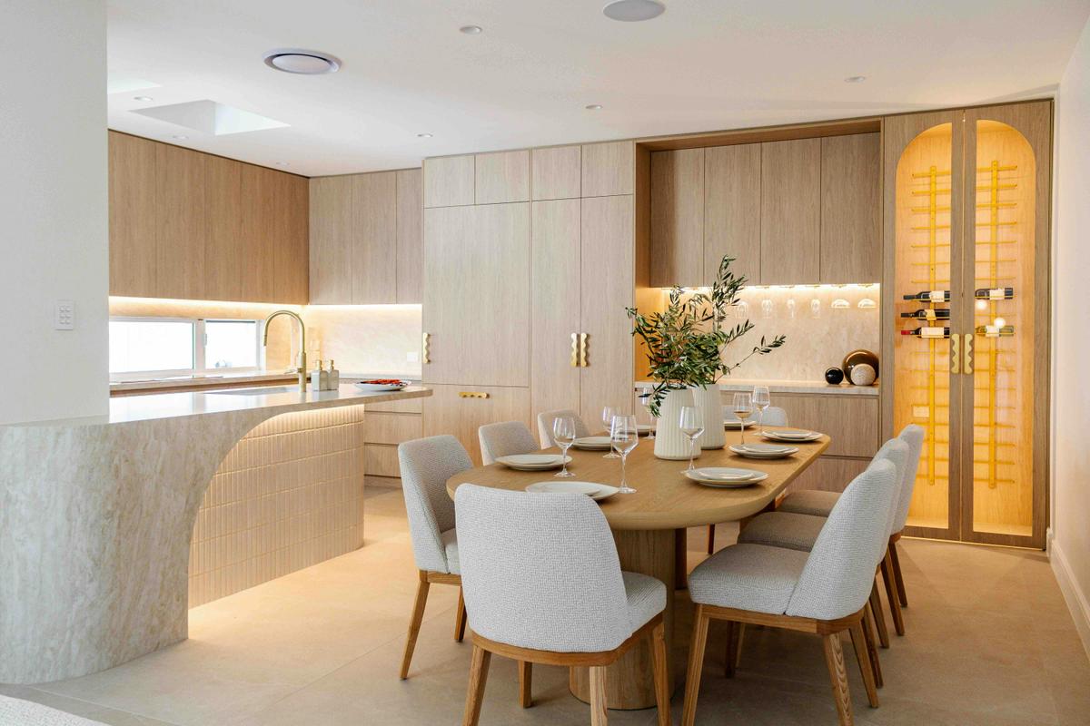 Sestra Beach House Fingal Bay Open Plan kitchen