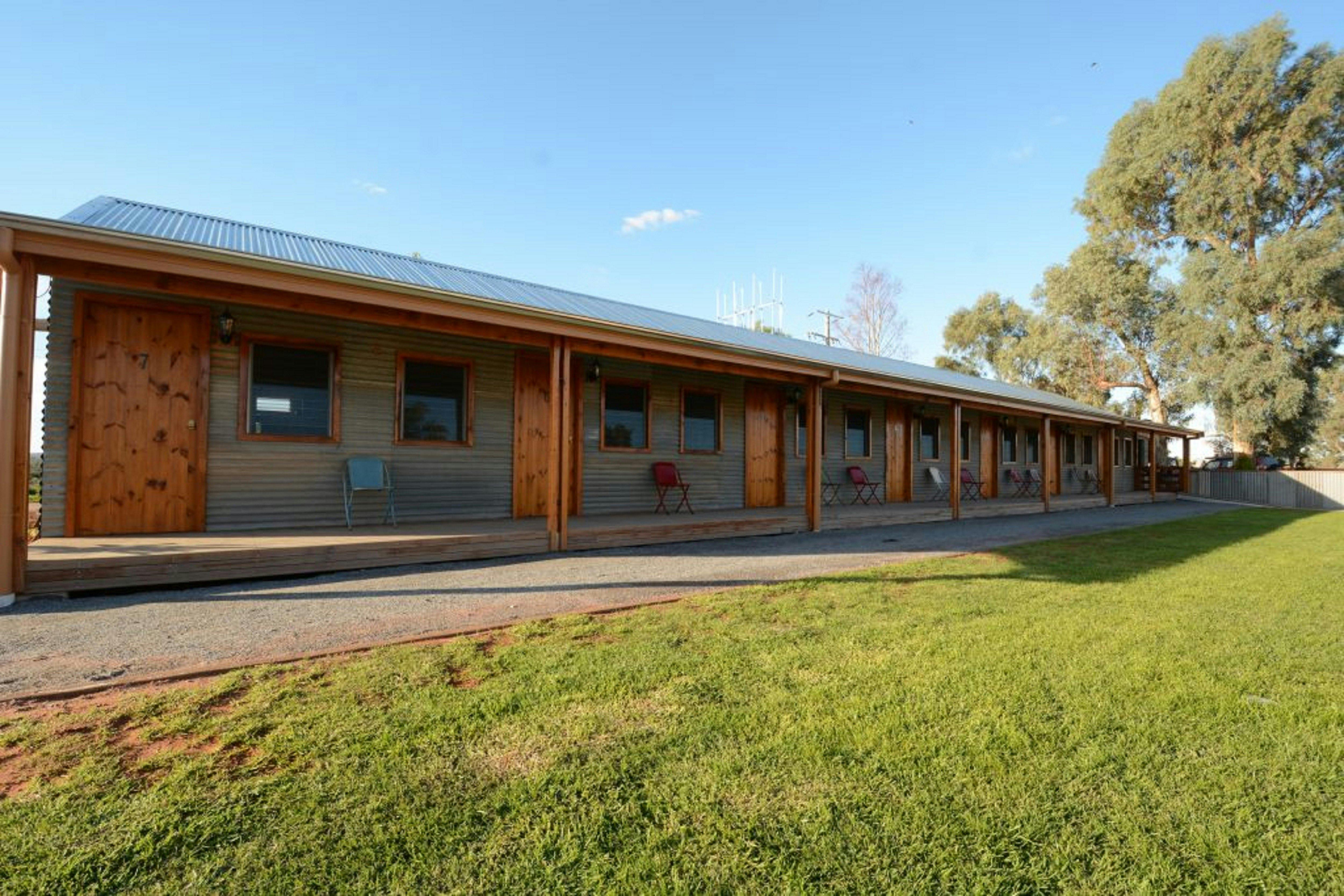 Designed to resemble an old-fashioned Shearer's Quarters