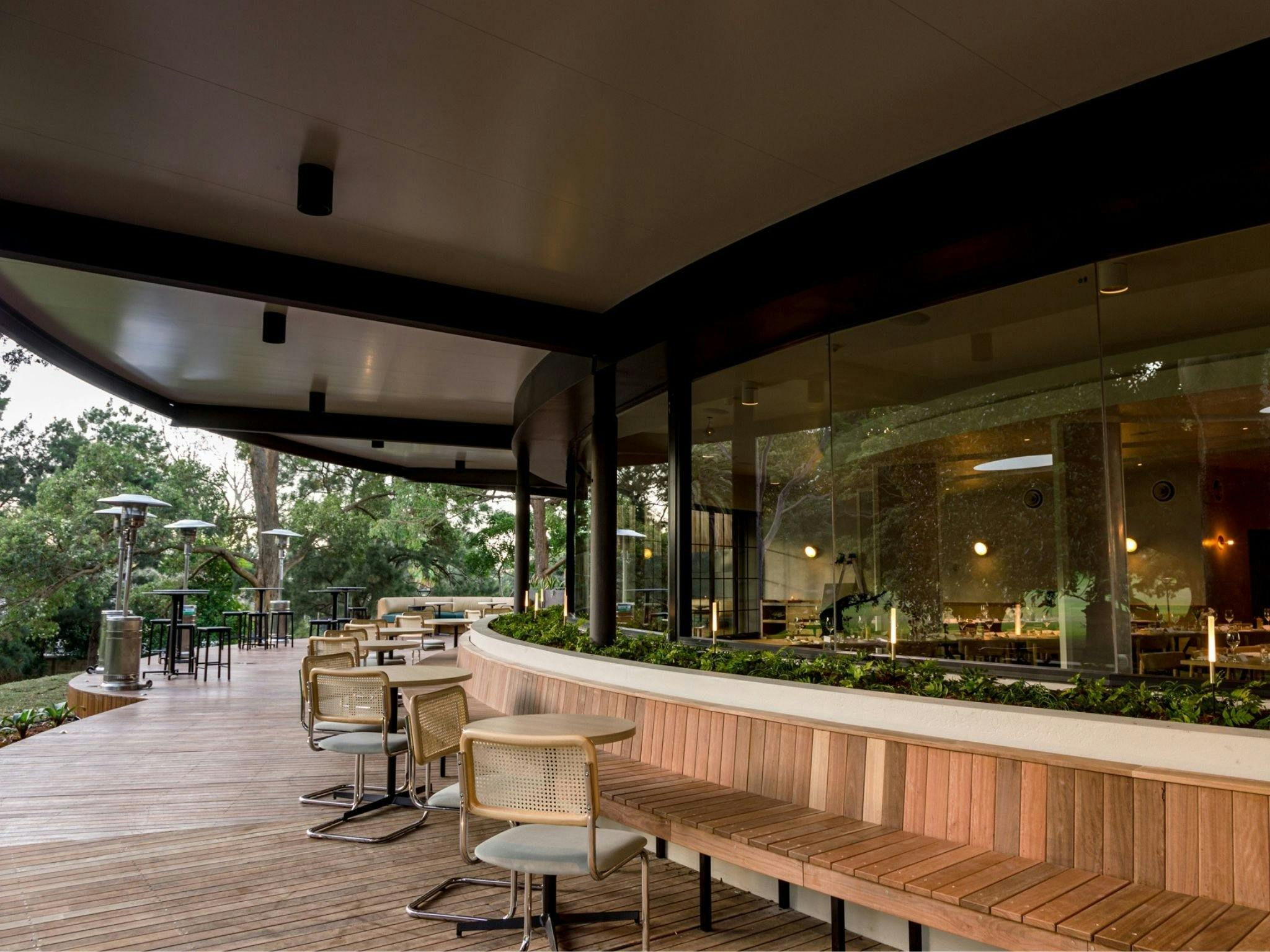 Terrace on the Domain