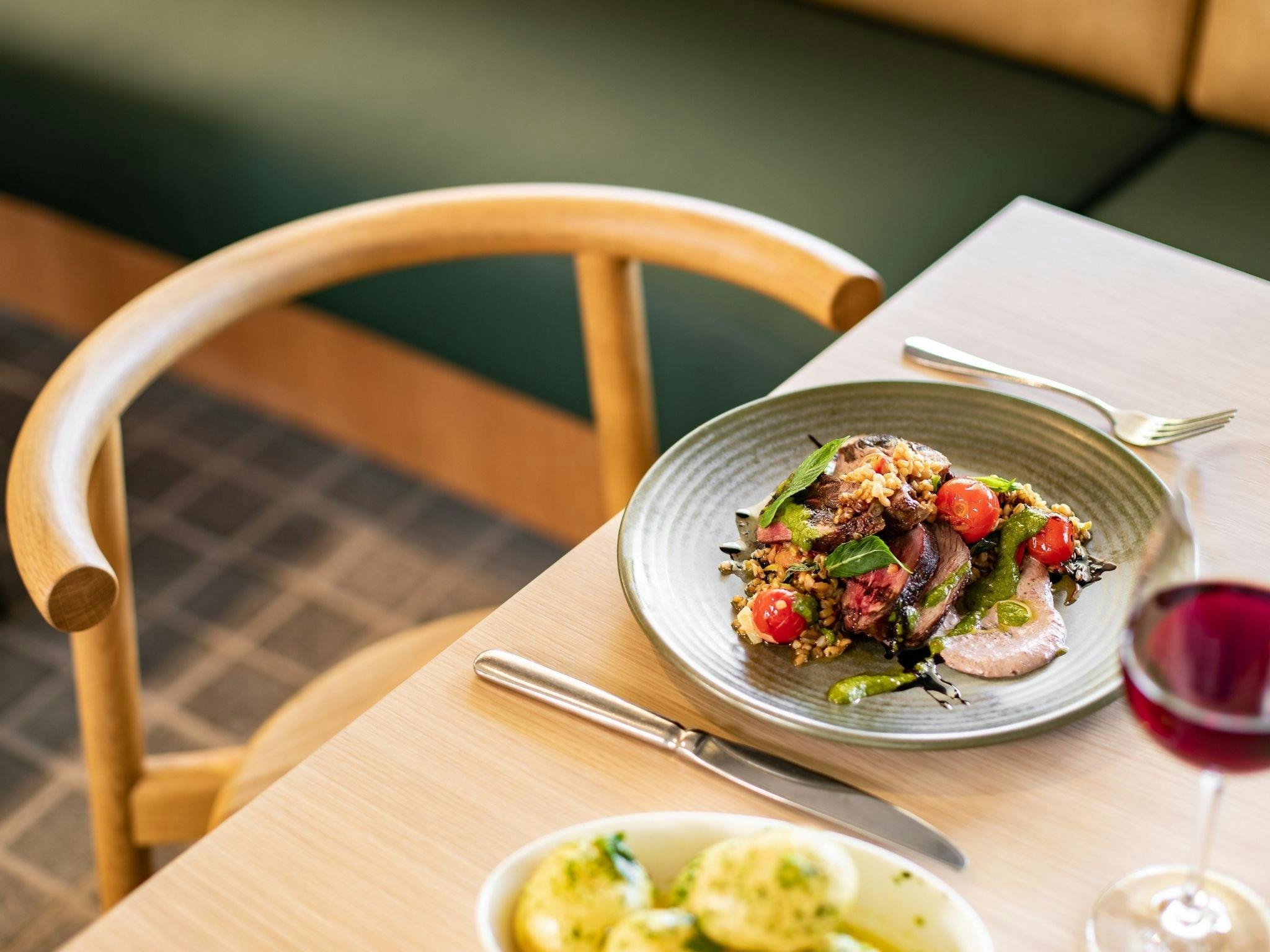 Terrace on the Domain