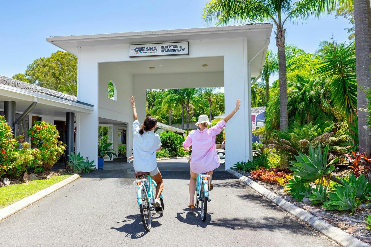 Cubana Resort Entrance