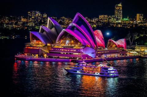 Vivid Sydney Dinner Cruise