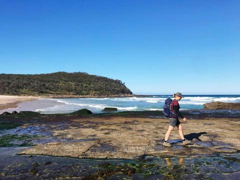 Tracy on Murramarang National Park Walk