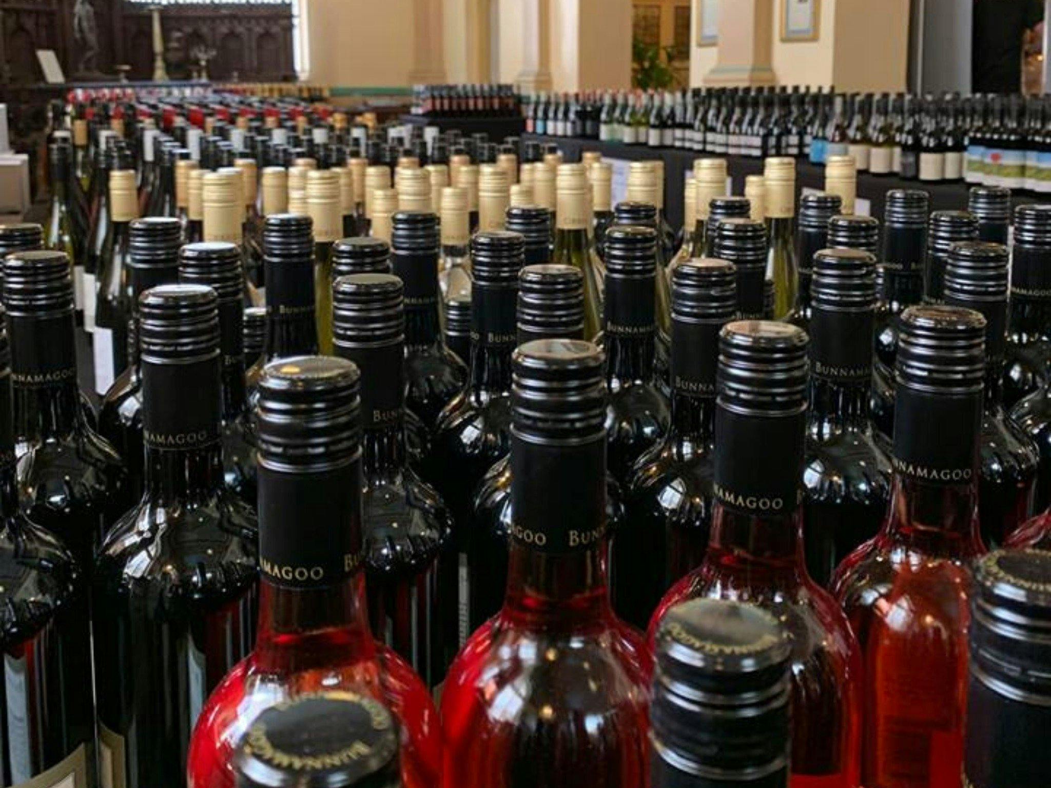 Cellar door at the Wines of the West Festival