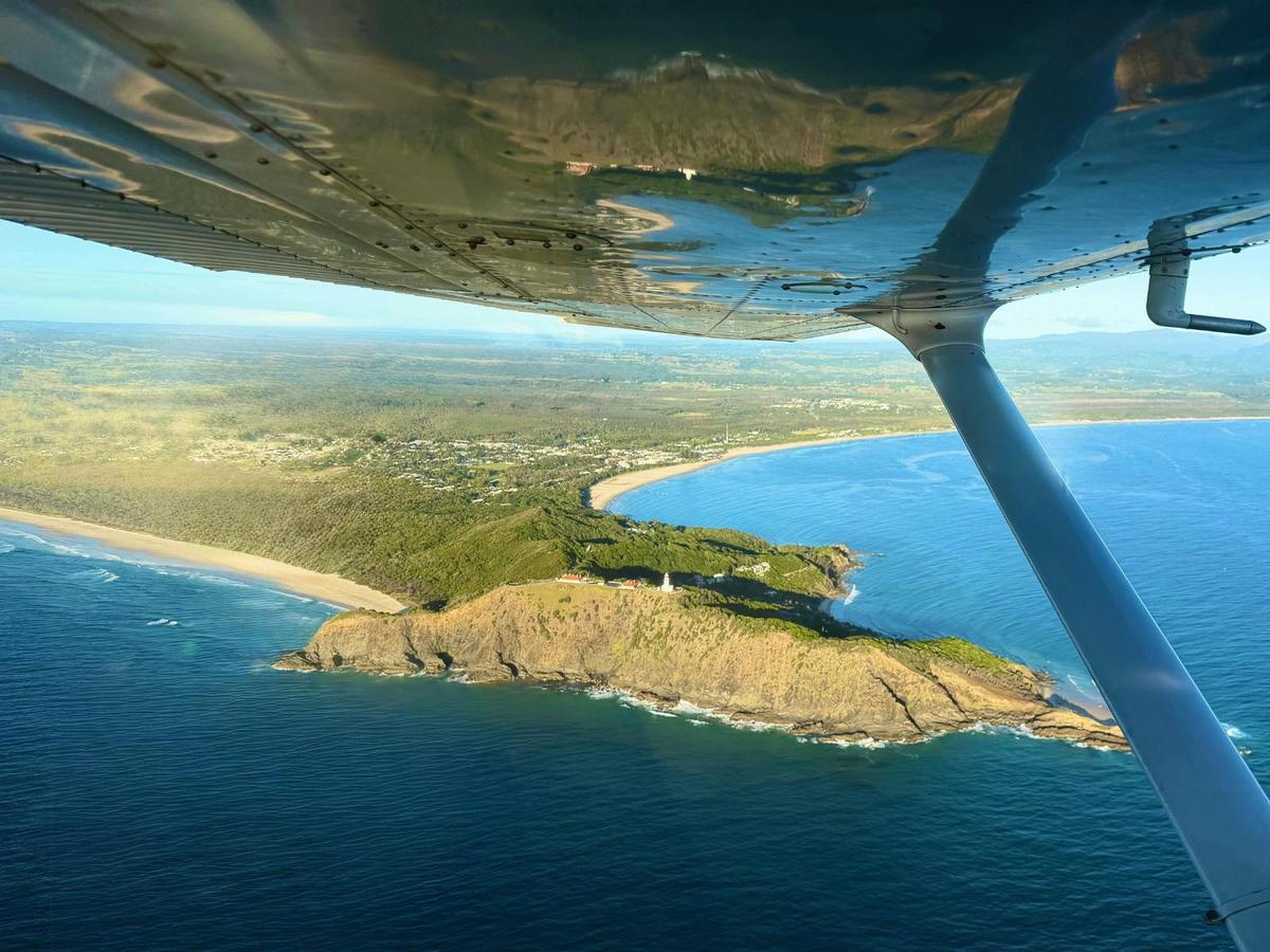 Iconic Cape Byron and its historic lighthouse.