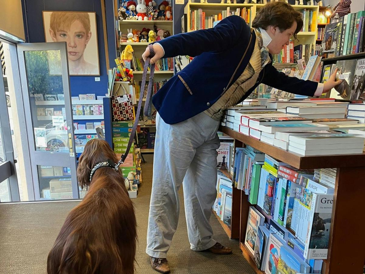 We are a dog (and fabulously-dressed) friendly shop