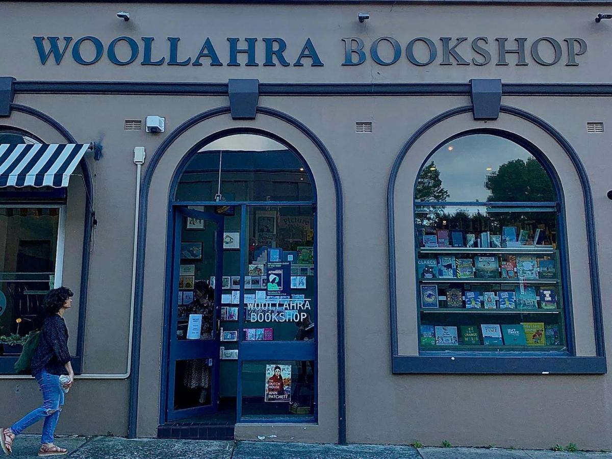 Exterior of Woollahra Bookshop