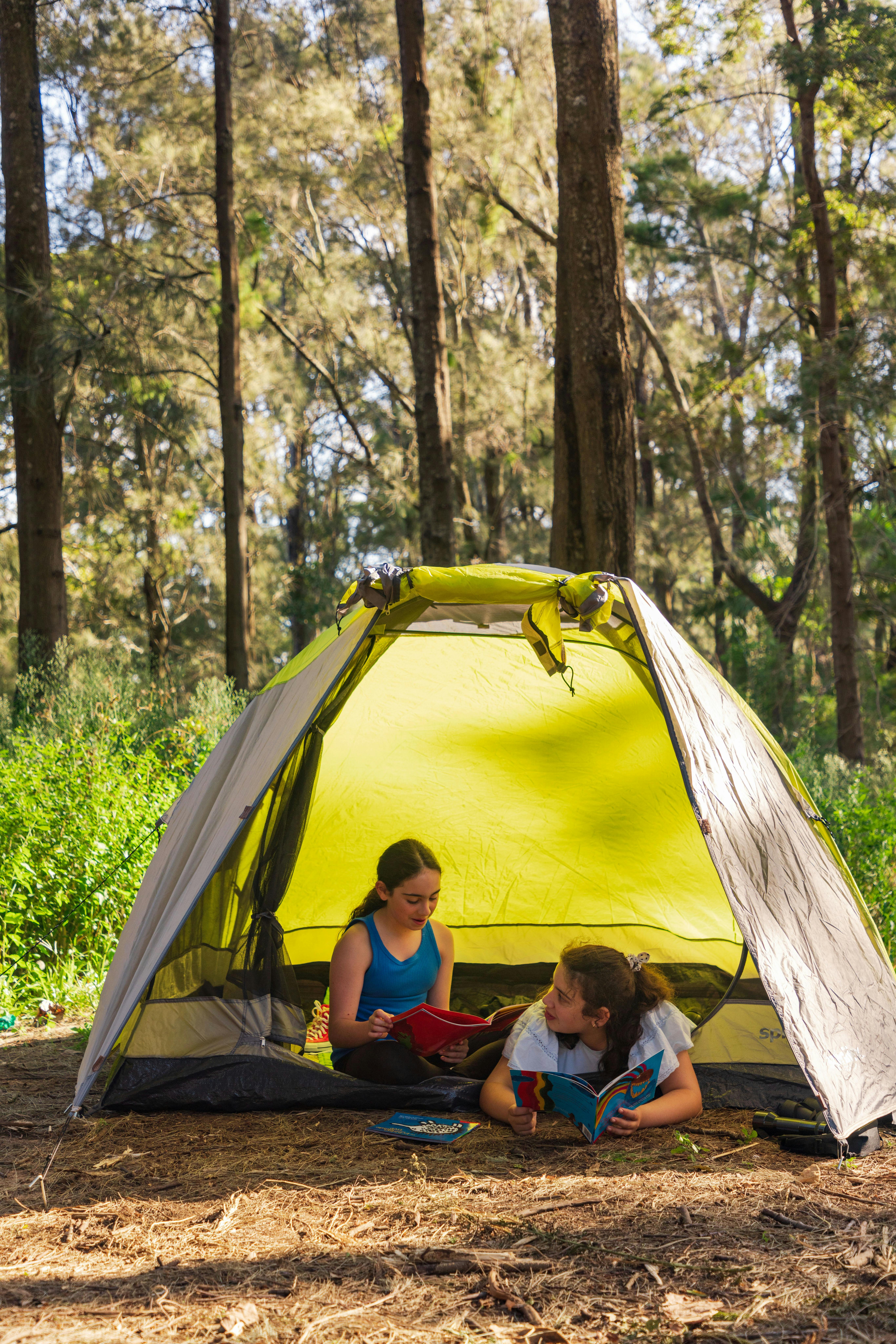 Camping at Centennial Park