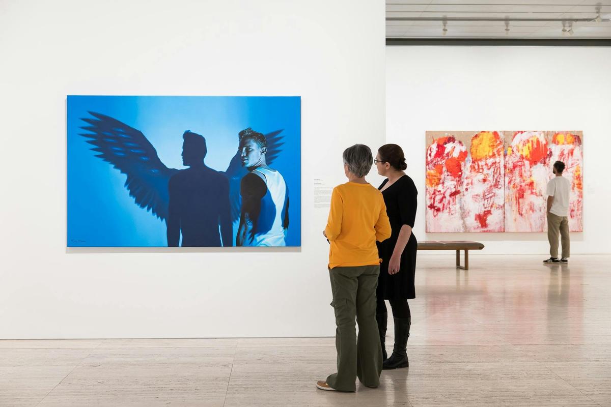 Installation view of the ‘Archibald, Wynne and Sulman Prizes 2026’ exhibition at the Art Gallery NSW
