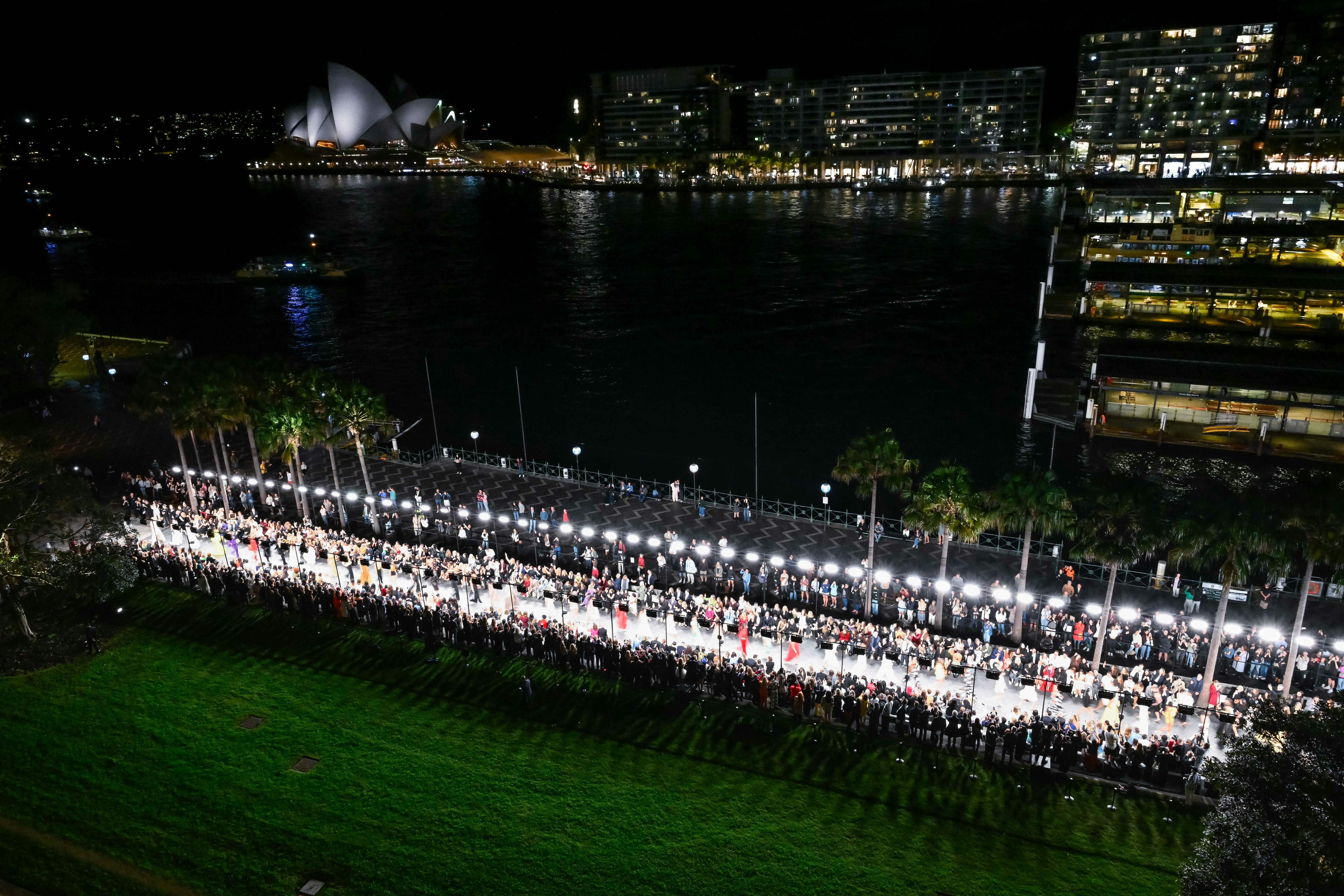 Carla Zampatti on Sydney Harbour