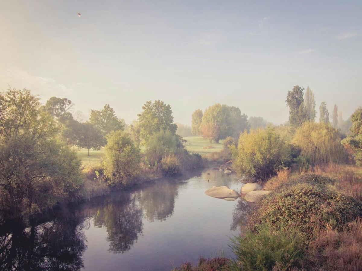 Water views at Bendemeer Tourist Park