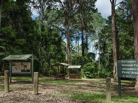 Jerusalem Creek picnic area