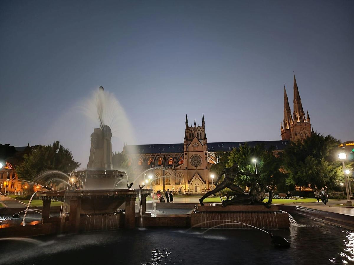 St Mary's Cathedral in Hyde Park