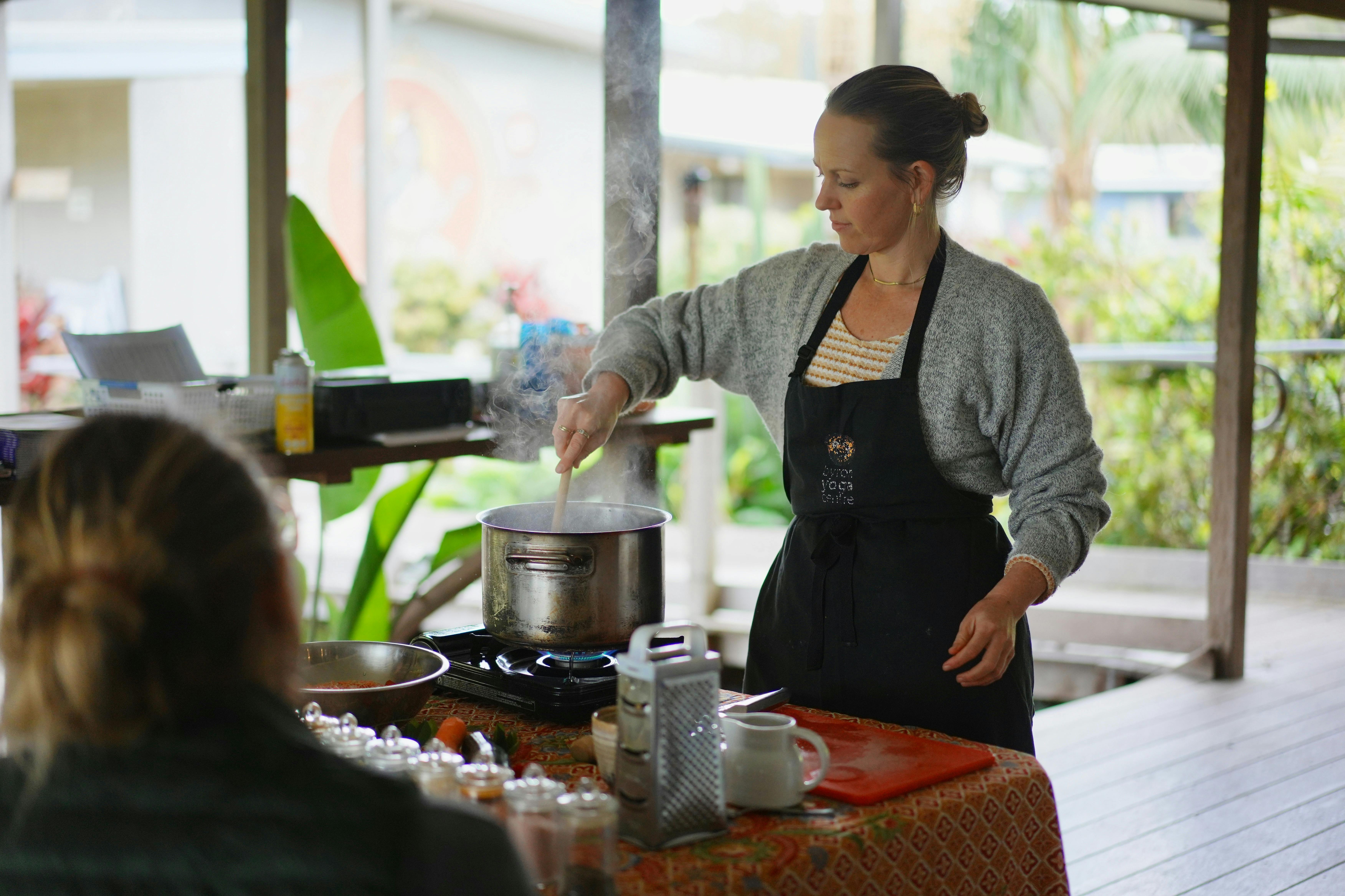 Wholesome cooking class