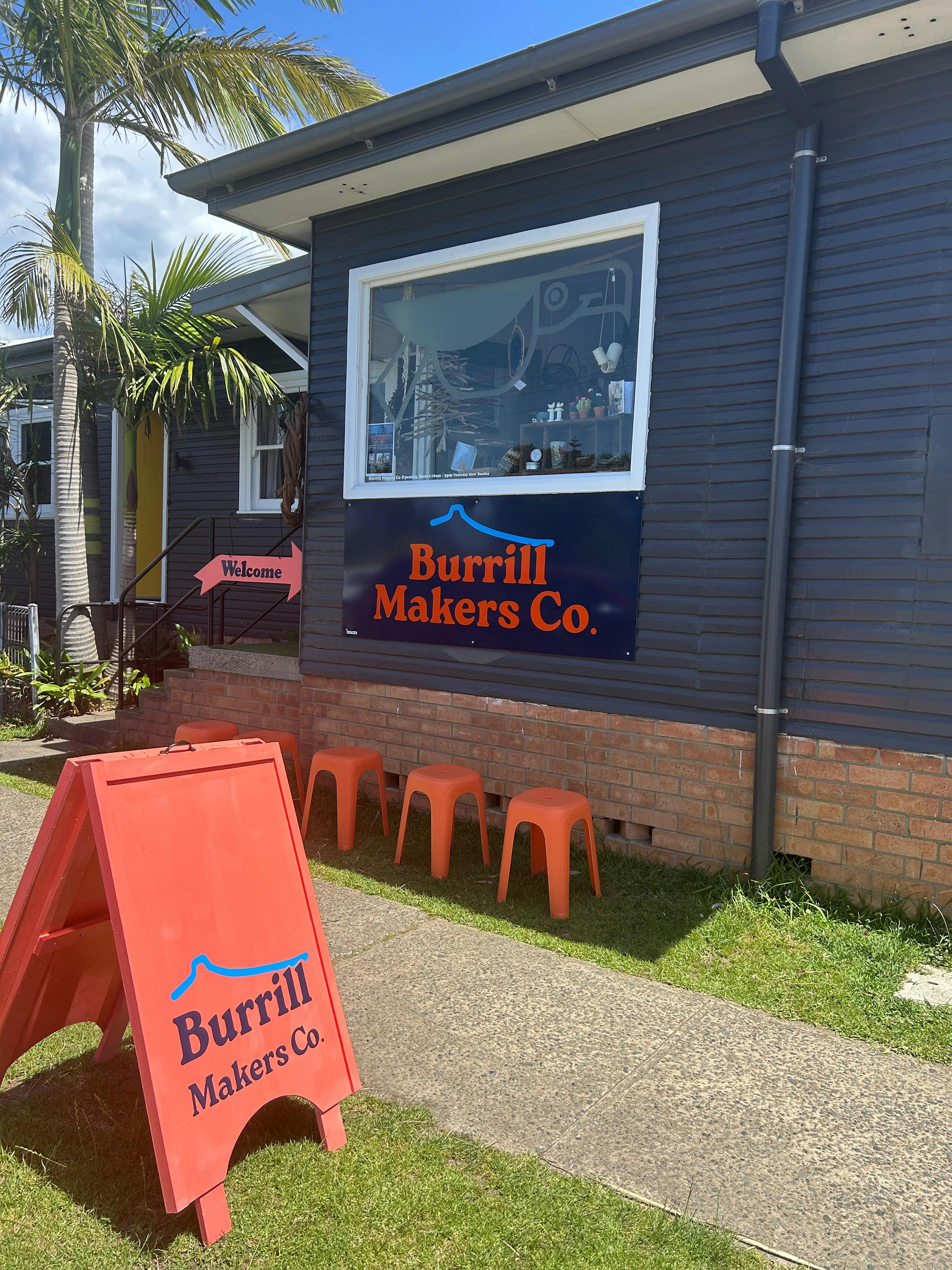 Burrill Makers Co from the street
