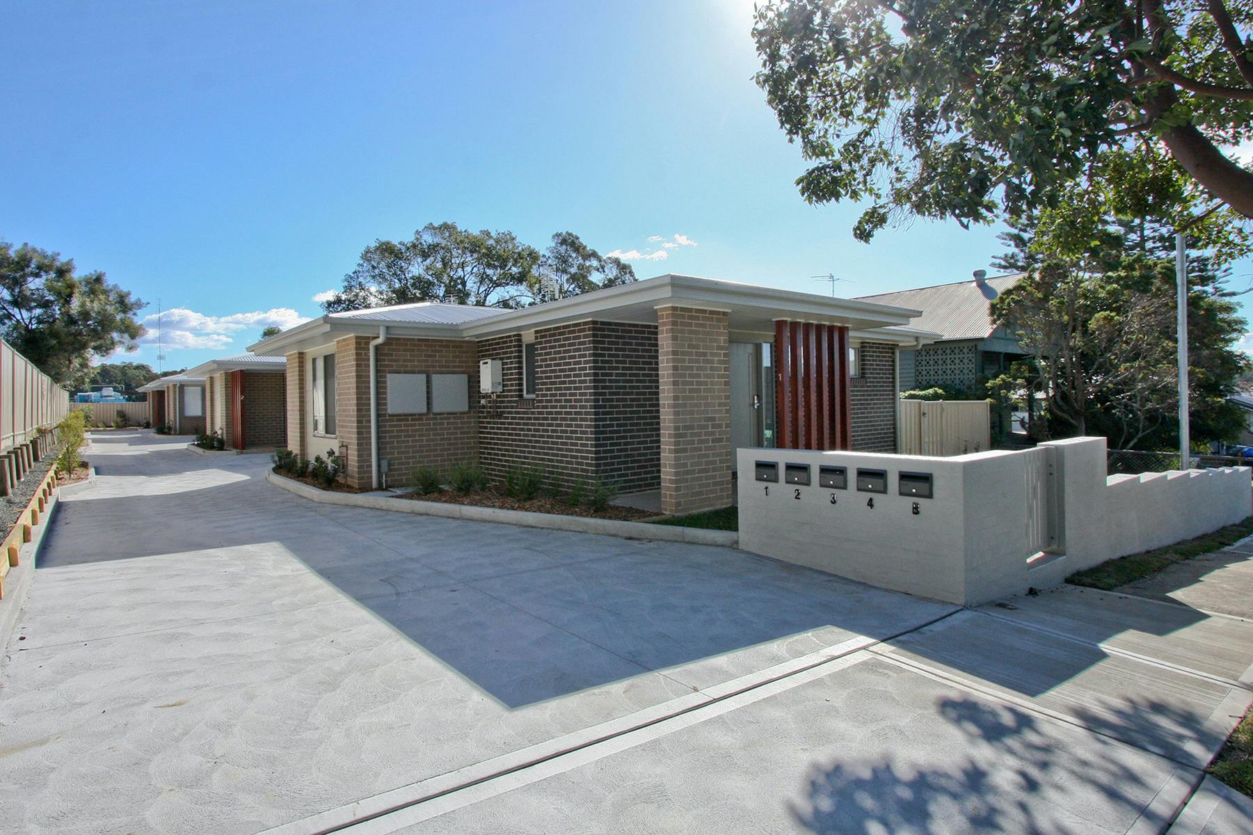 Entrance to the Two Bedroom Villa Apartments (61 Macquarie)