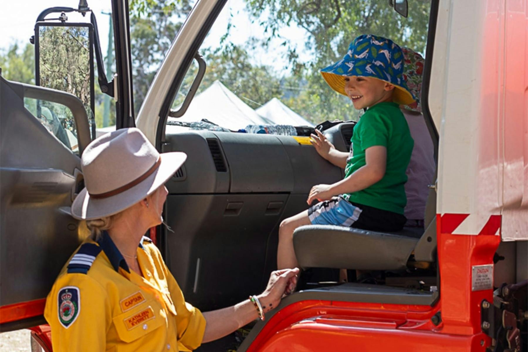 Fire Brigade at the Broke Village Fair