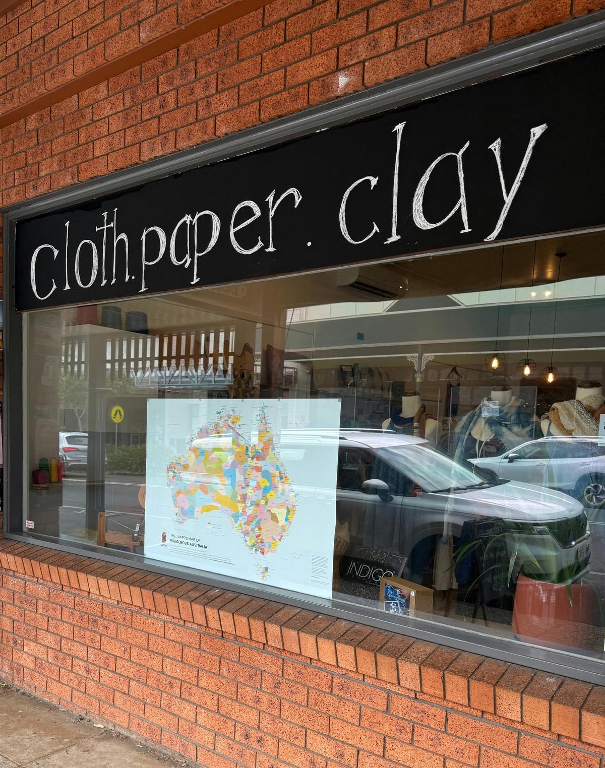 Cloth Paper Clay from the street