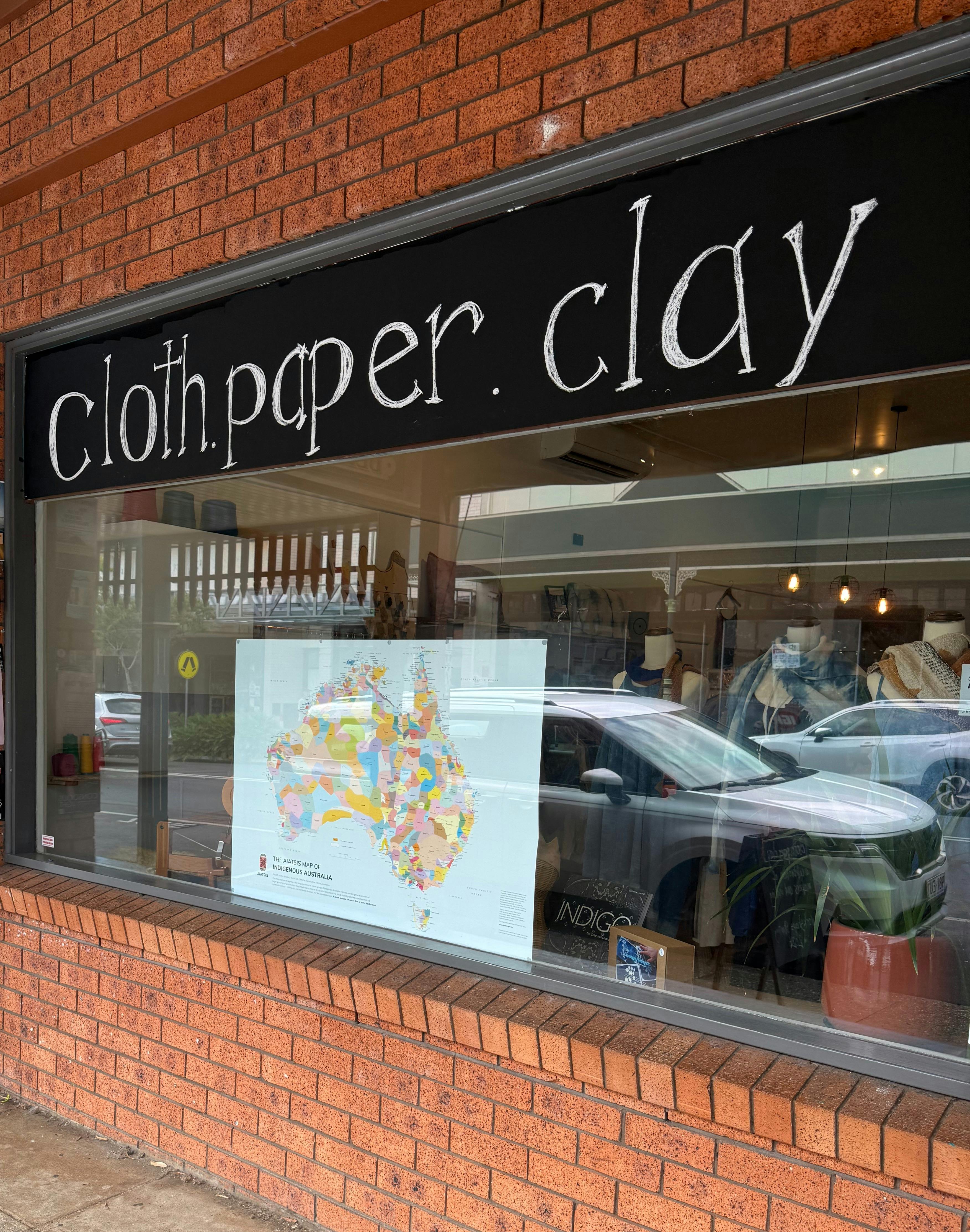 Cloth Paper Clay from the street