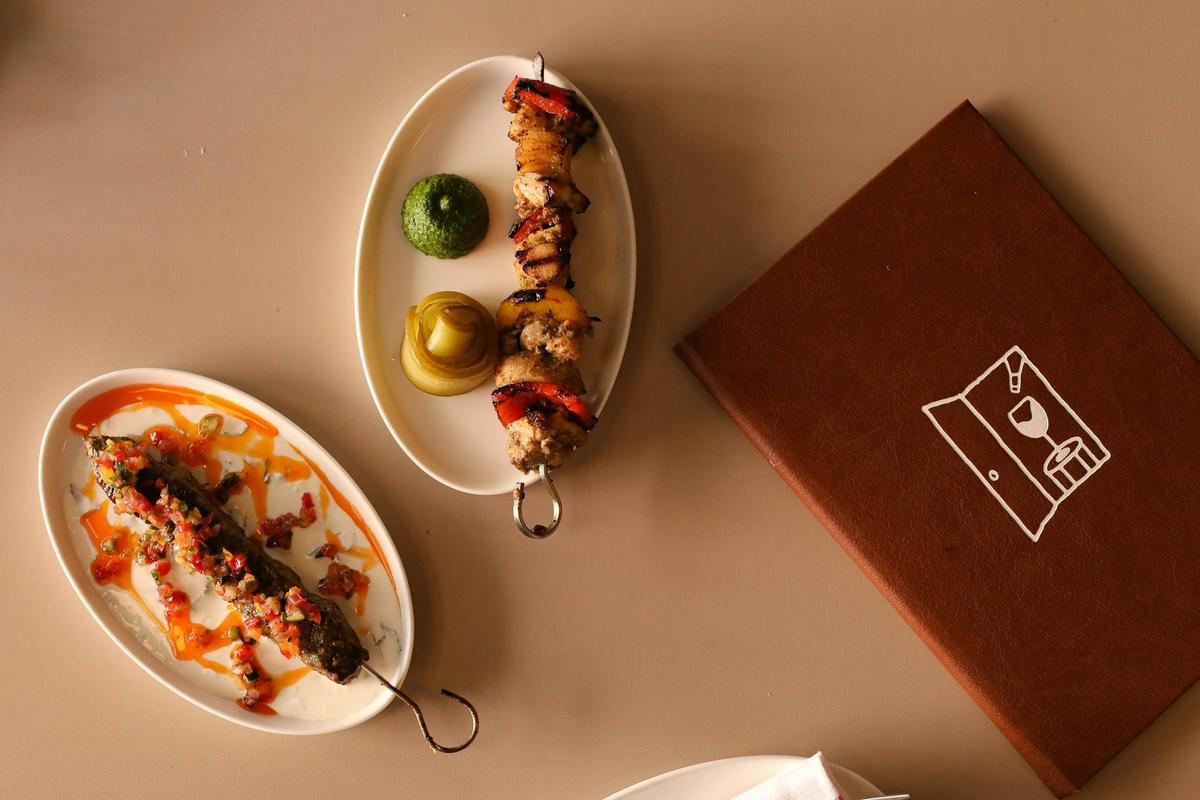 Pincho Moruno & Lamb Kebab