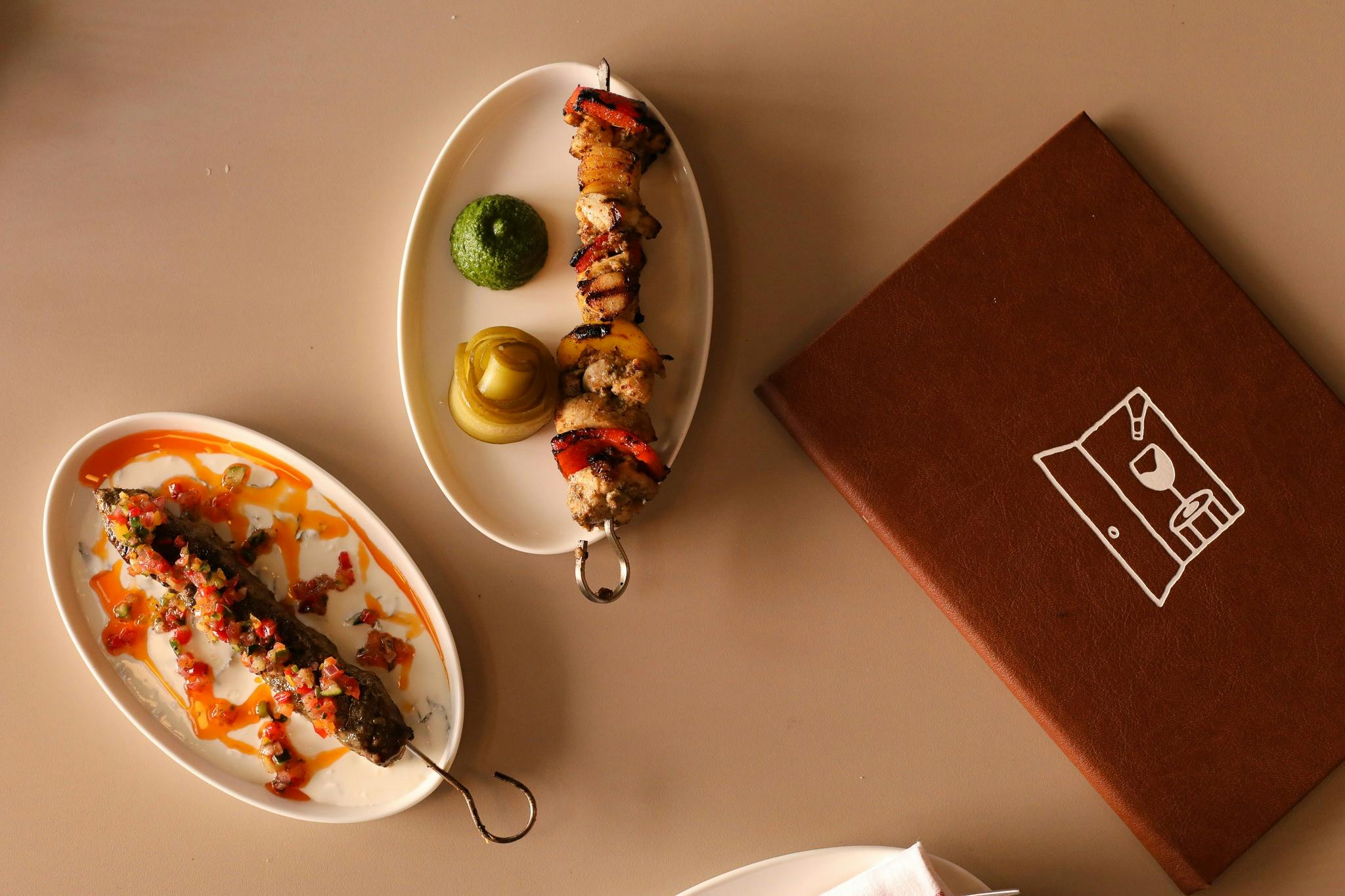 Pincho Moruno & Lamb Kebab