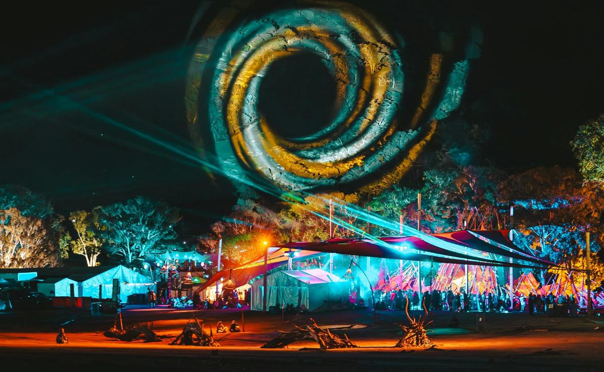 Art installations & spectacular lighting brings the night to life.