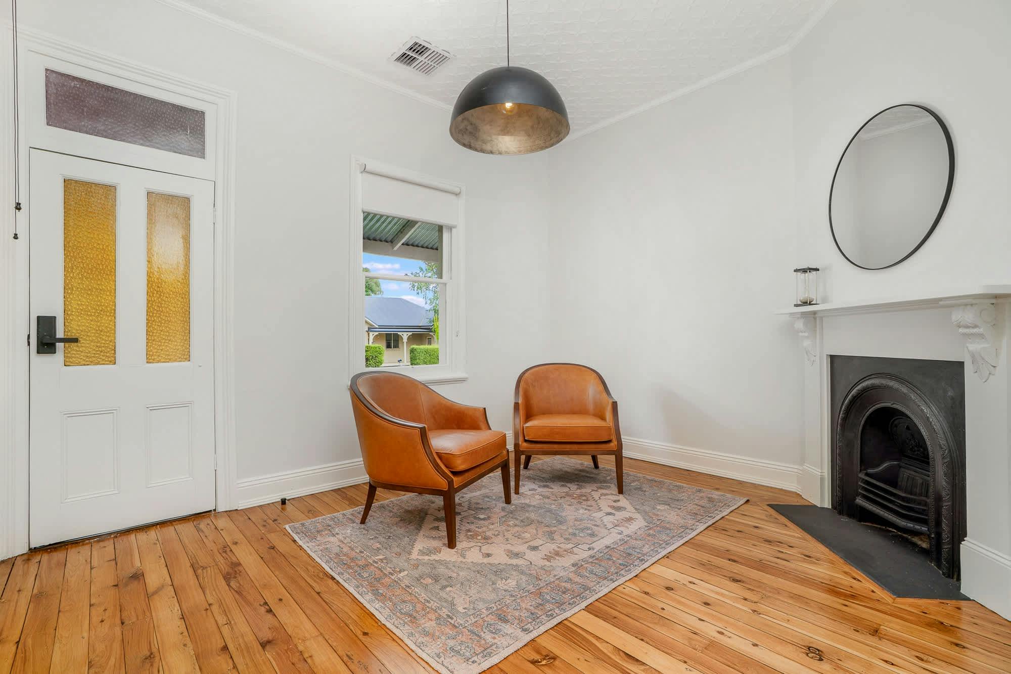 Front sitting area at Elegant Edward in Orange, NSW