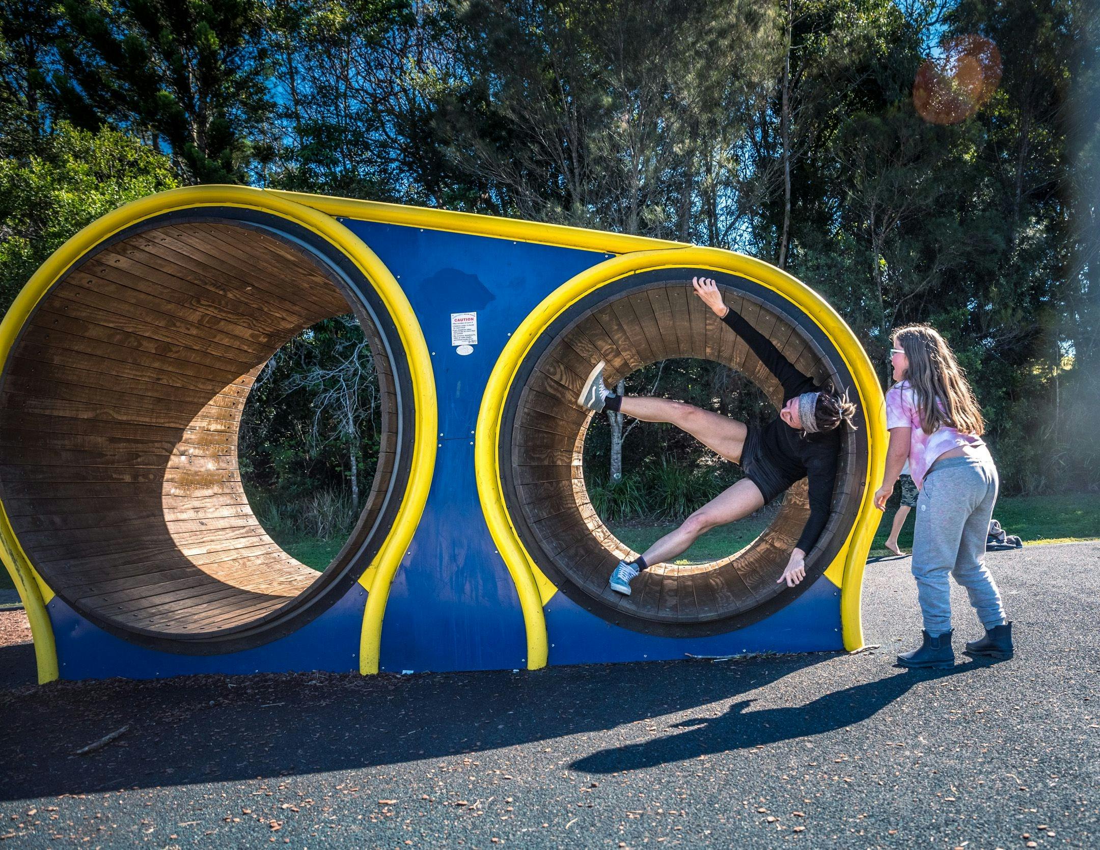 Family fun at the park