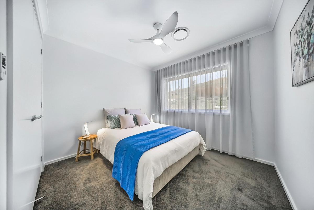 Bedroom 0ne with views of rolling hills